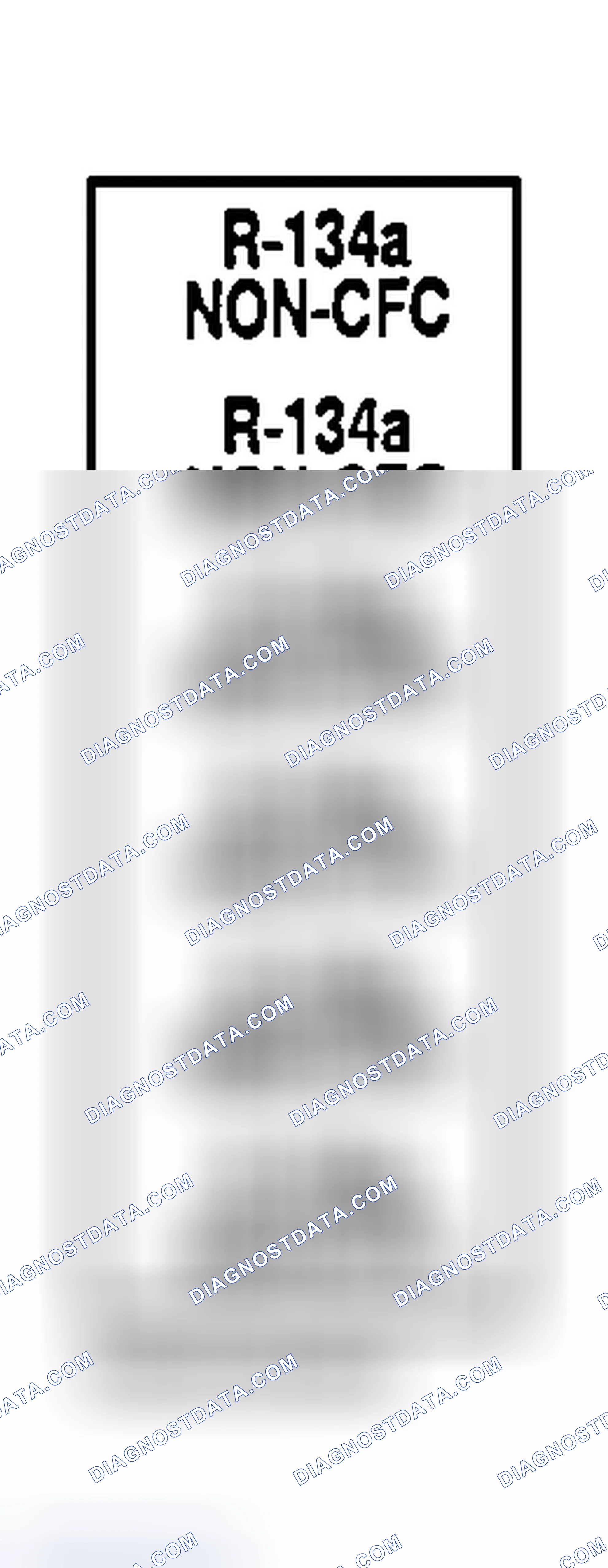 Scheme 5: Underhood A/C Specification Labels