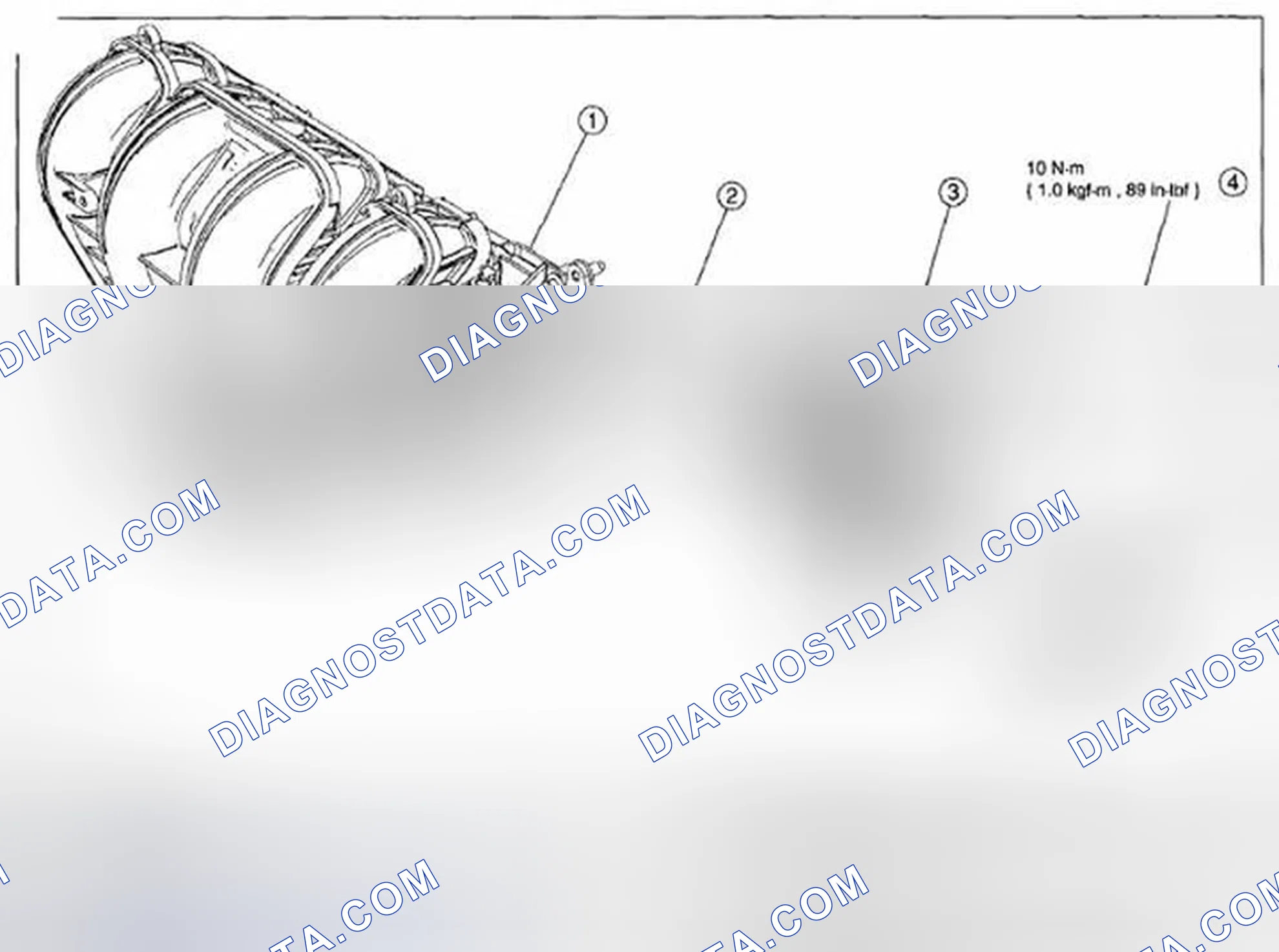 Scheme 1: THROTTLE BODY REMOVAL/INSTALLATION - 2.5L