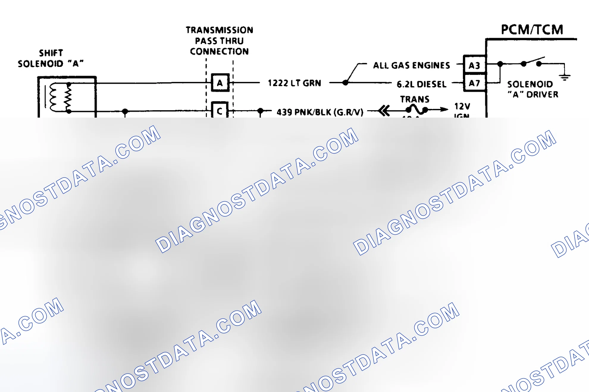 Scheme 150: Code 82 Schematic - QDM Fault (Solenoid "A")