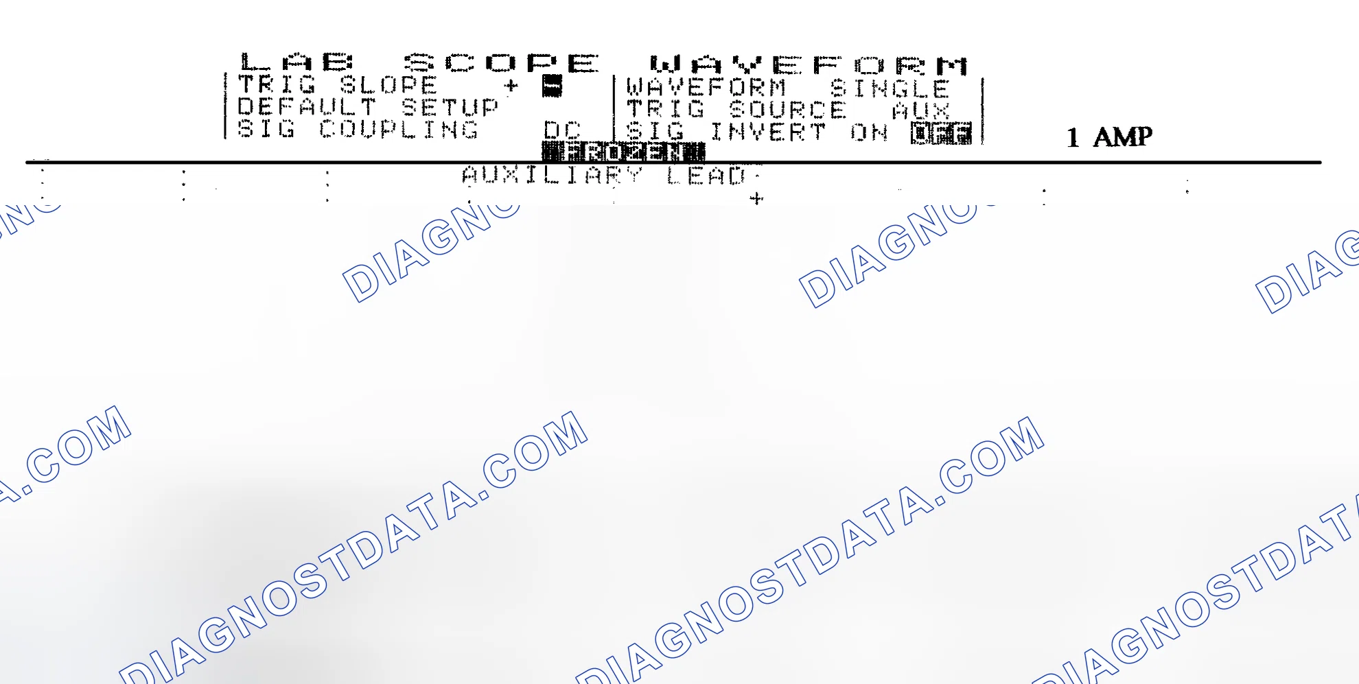 Scheme 20: Single Injector w/Normal Current Flow - Current Pattern