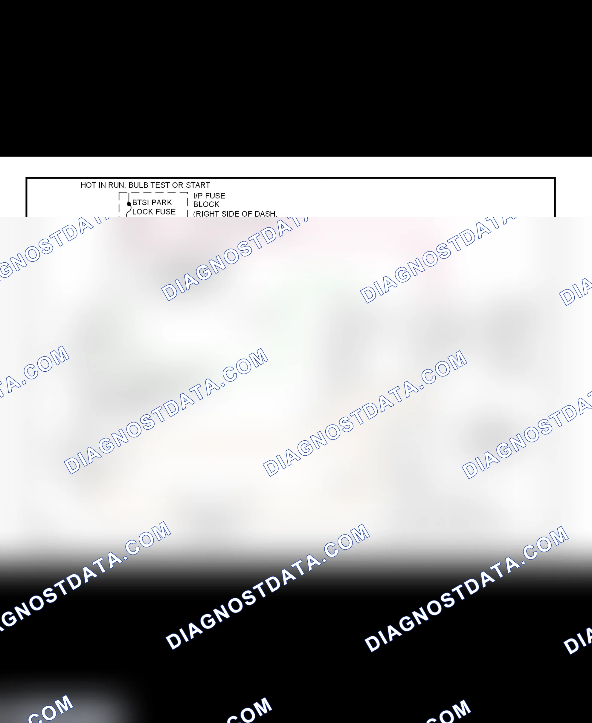Fig. 30: Shift Interlock System Wiring Diagram (1999 Century & Regal)