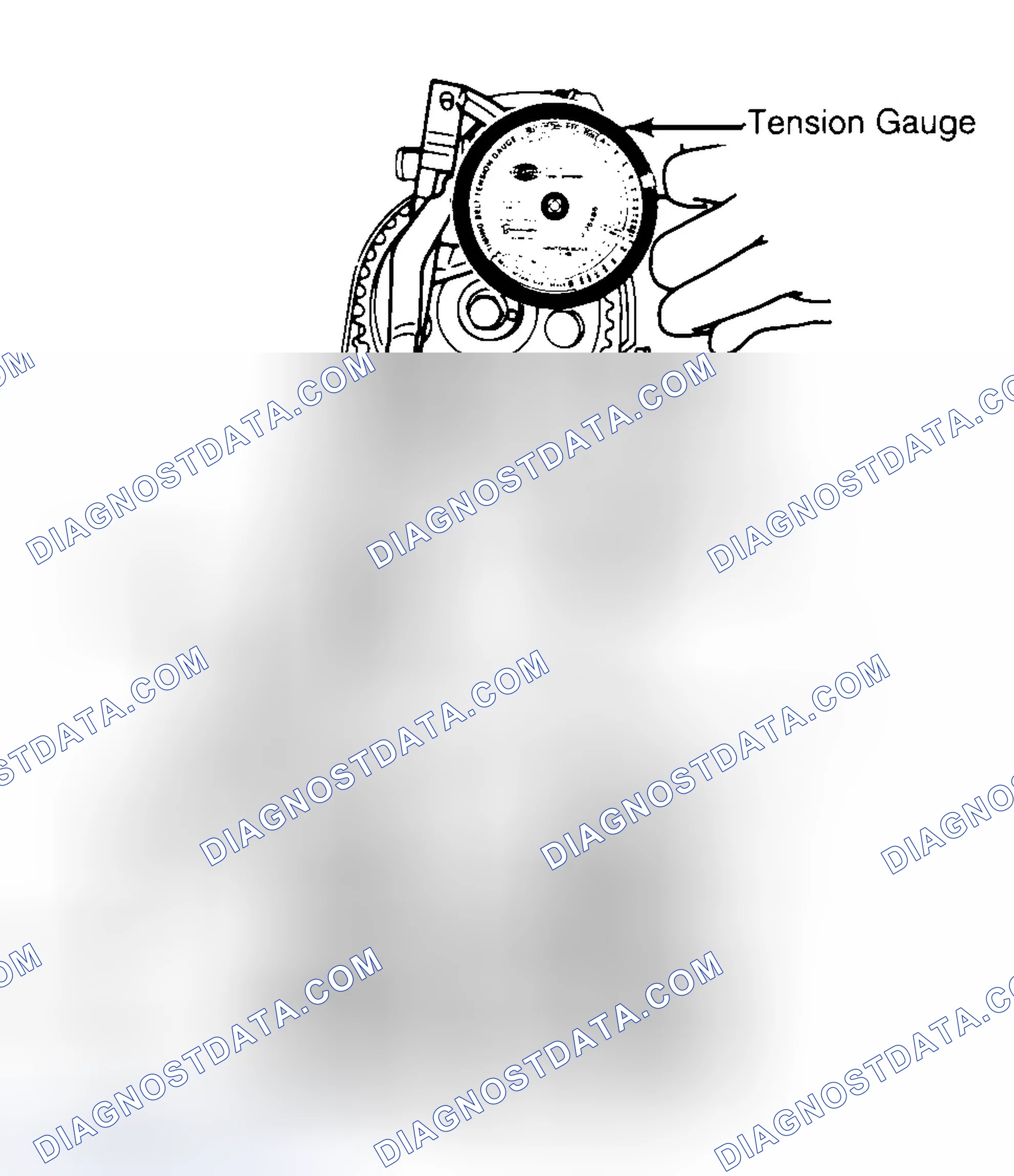 Scheme 3: Adjusting Typical Timing Belt Tension