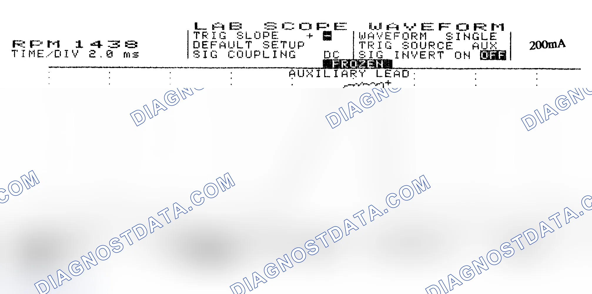 Scheme 15: Single Injector w/Normal Current Flow - Current Pattern