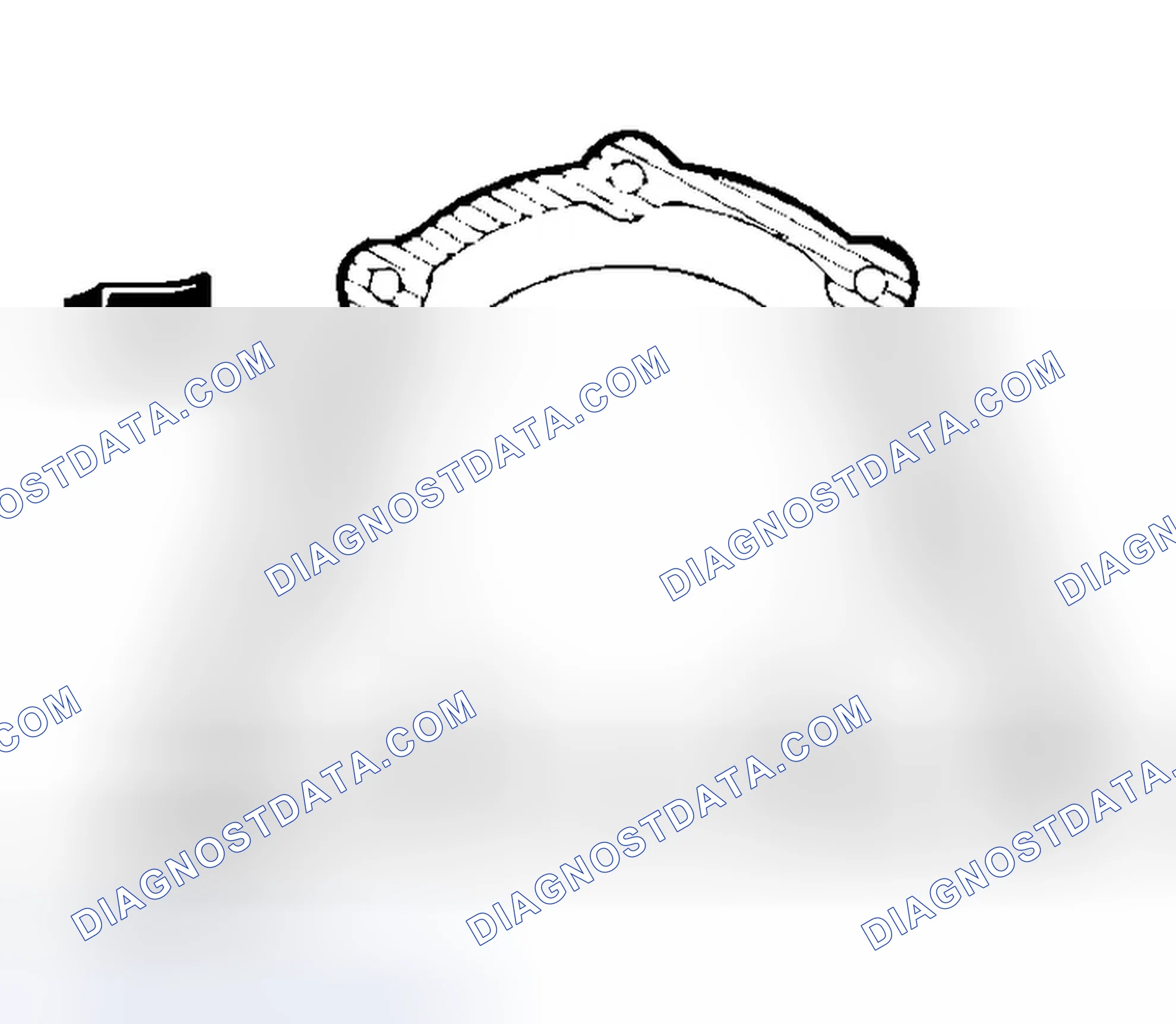 Scheme 281: >> E << SEALANT APPLICATION TO OIL SEAL CASE