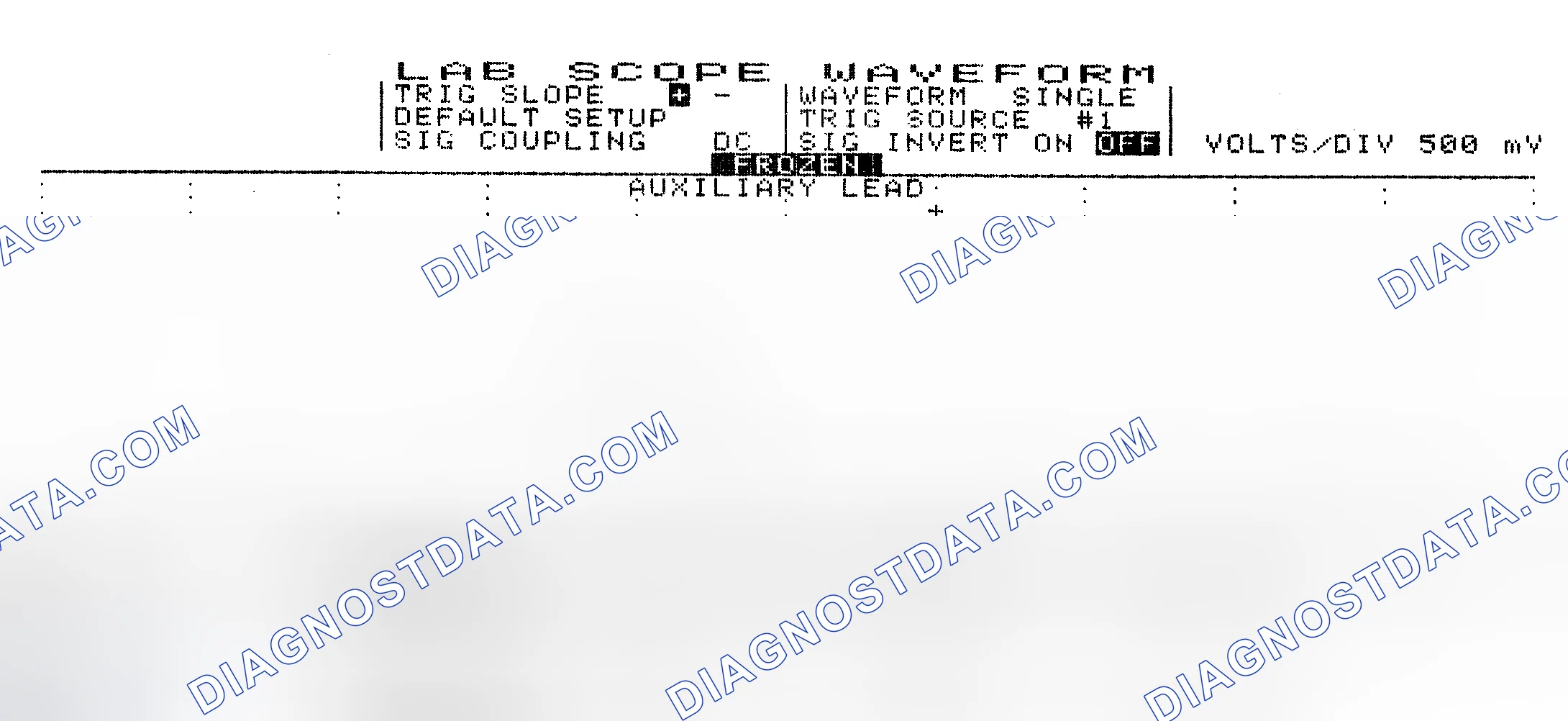 Scheme 10: Single Injector w/Excessive Current Flow - Current Pattern