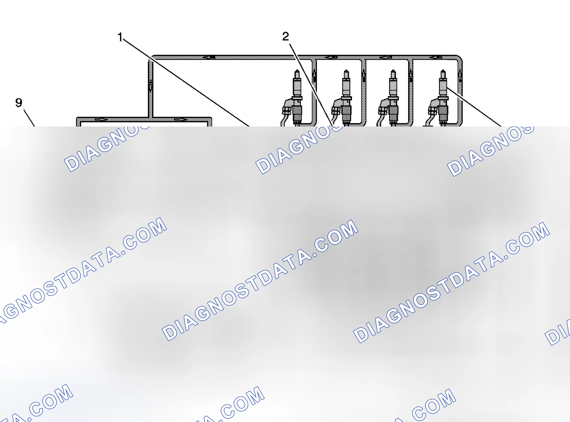 Scheme 31: Fuel Injection Line Routing Diagram