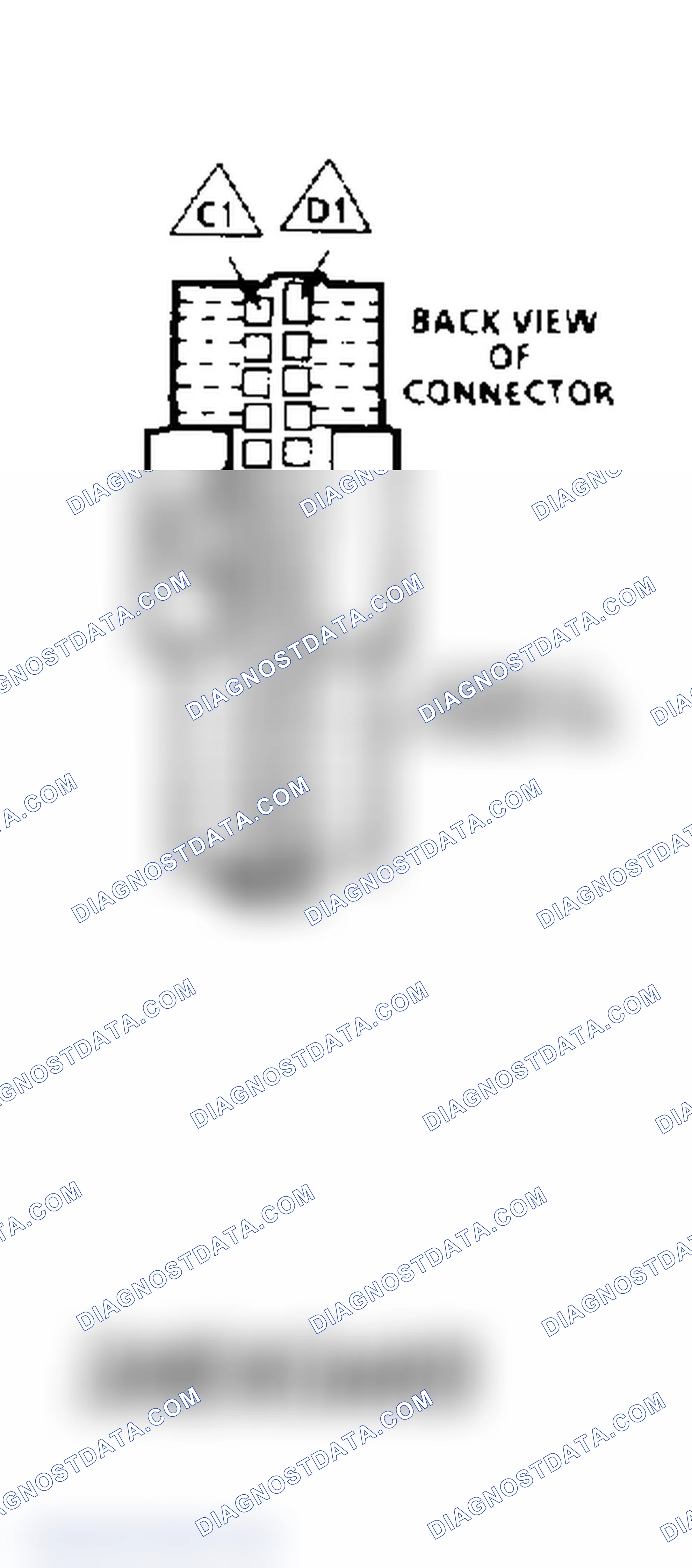 Scheme 32: ECM Terminal C-D Connector (4 Of 4) ("C" & "K" Series 5.0L & 5.7L With M/T)