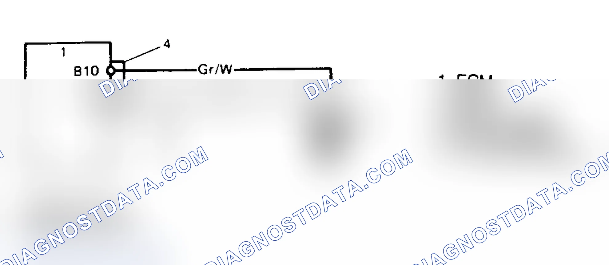 Scheme 52: CODE 14 - COOLANT (WATER) TEMP SENSOR (WTS) INDICATION LOW
