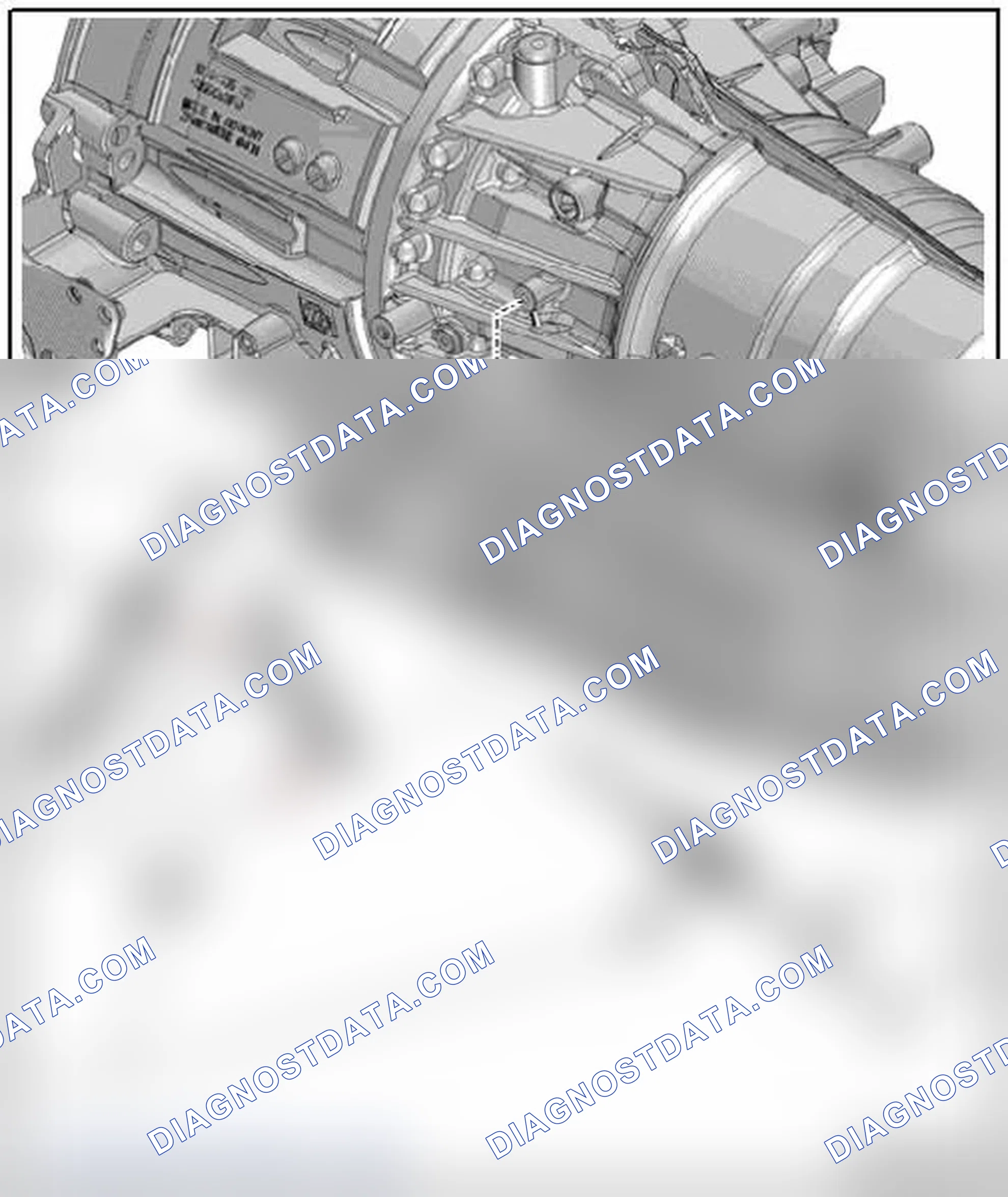 Scheme 381: SELECTOR LEVER CABLE ASSEMBLY OVERVIEW
