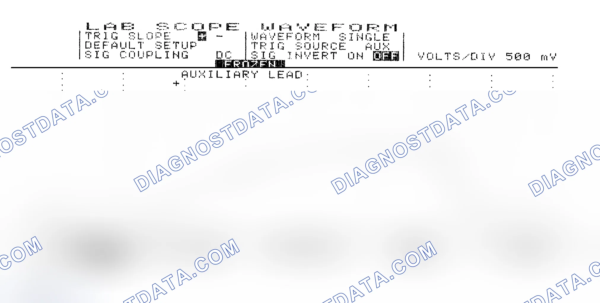 Scheme 14: Single Injector w/Excessive Current Flow - Current Pattern