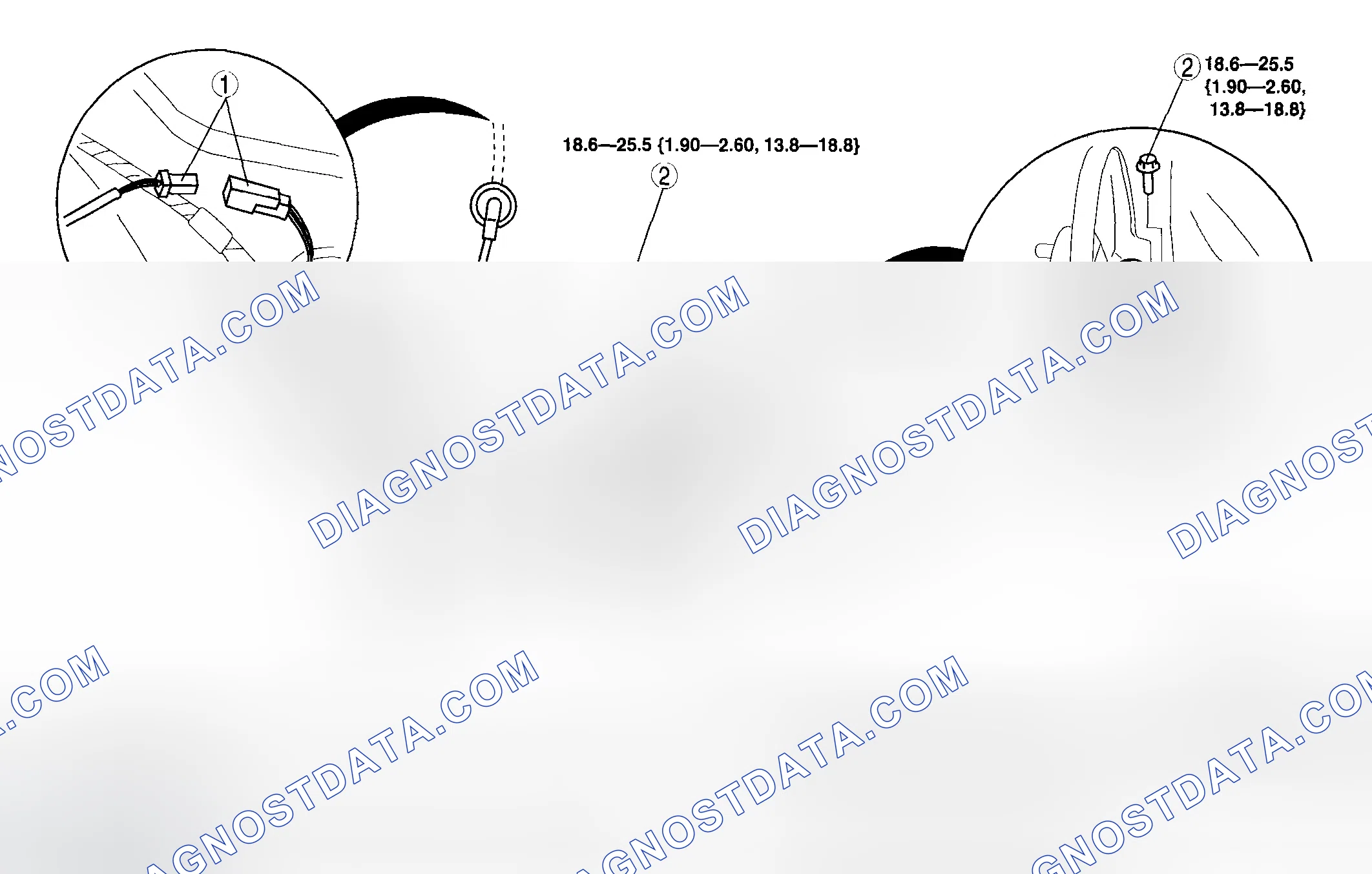 Scheme 40: REAR ABS WHEEL-SPEED SENSOR REMOVAL/INSTALLATION