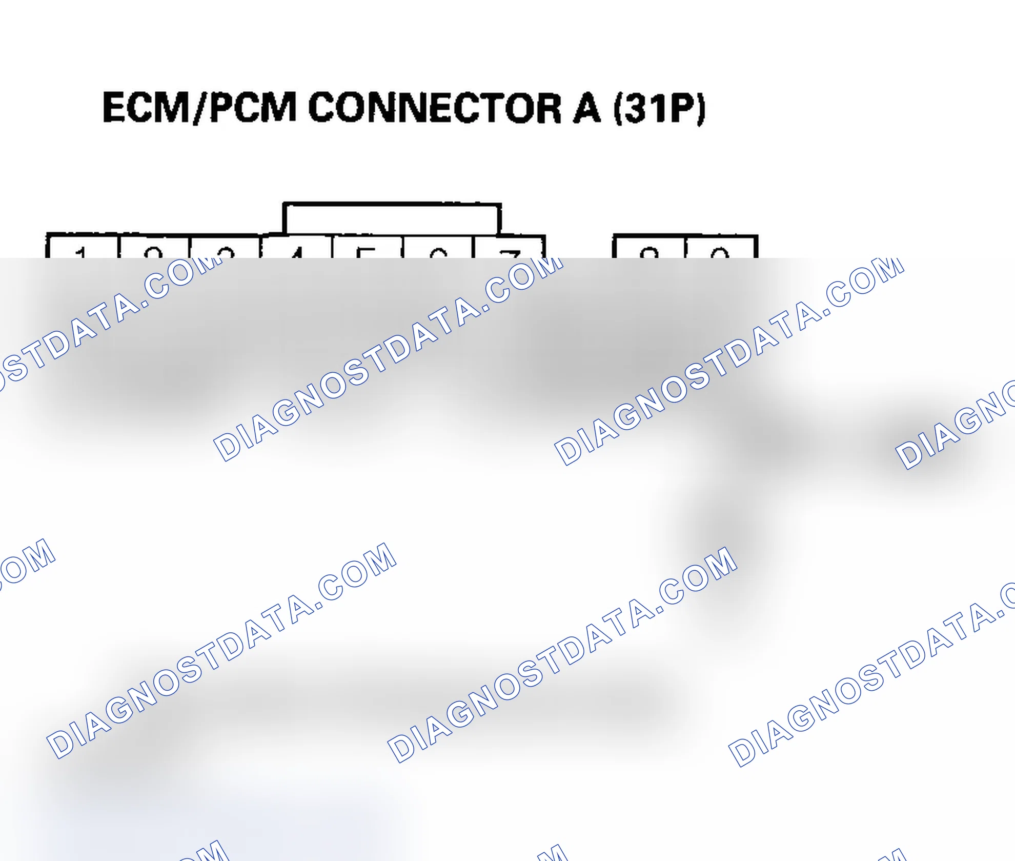 Scheme 205: DTC P2238: A/F Sensor (Sensor 1) AFS+ Circuit Low Voltage (2005-2006 models)