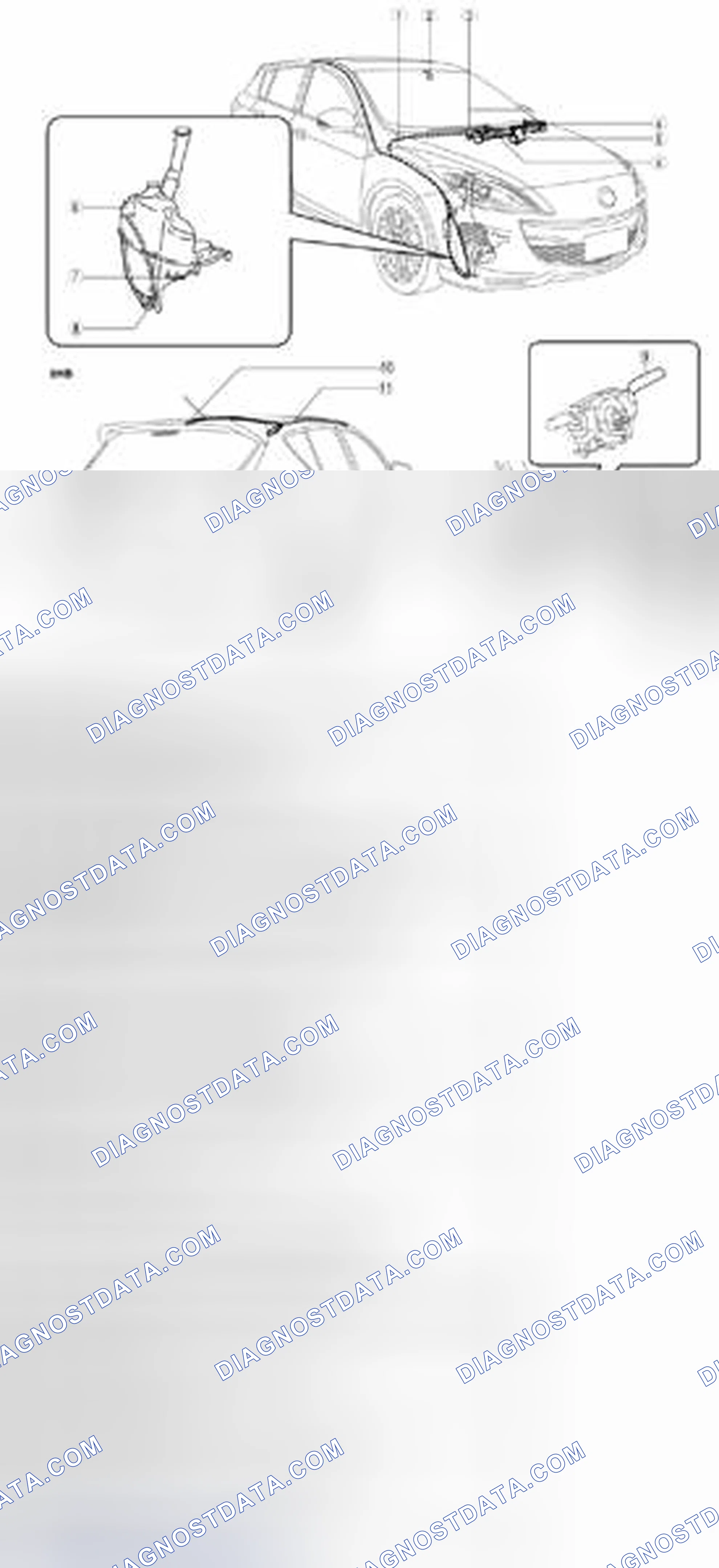 Scheme 1: lOCATING Wiper/Washer System Components
