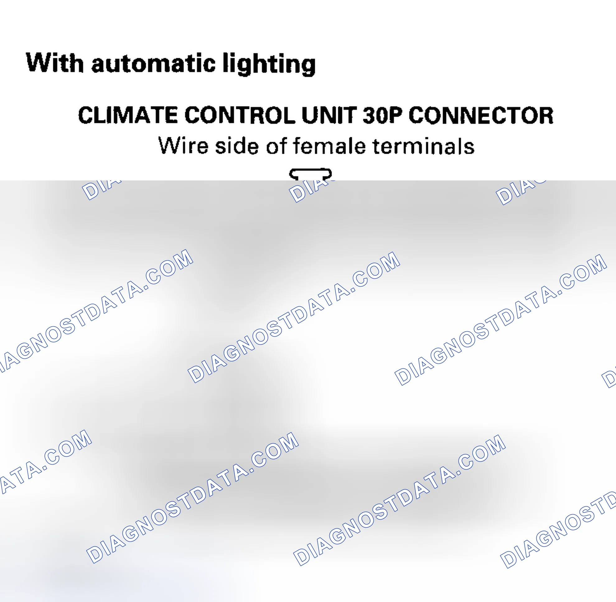 Scheme 18: DTC B1229 or DTC indicator E and AUTO: An Open in the Sunlight Sensor Circuit