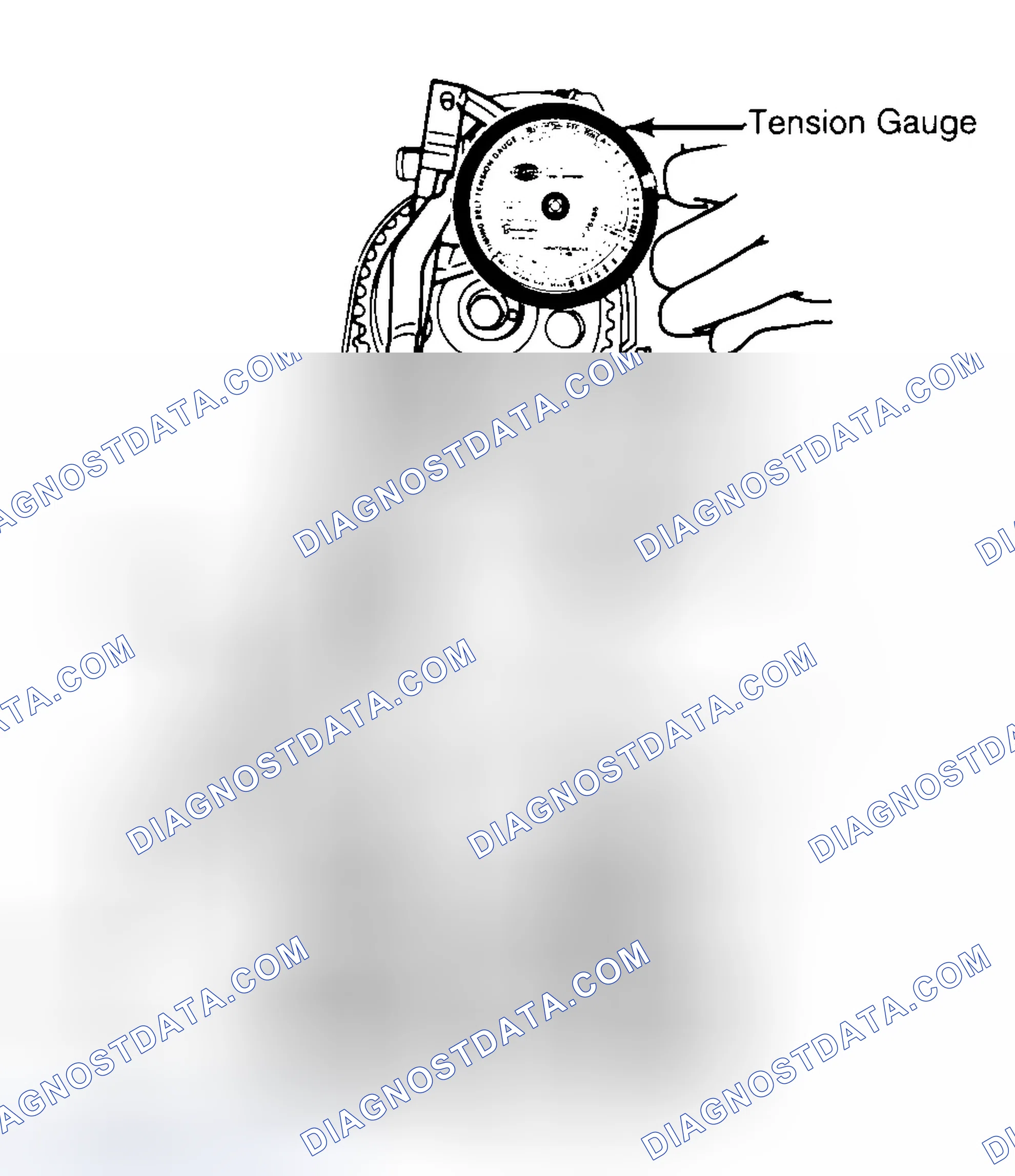 Scheme 3: Adjusting Typical Timing Belt Tension