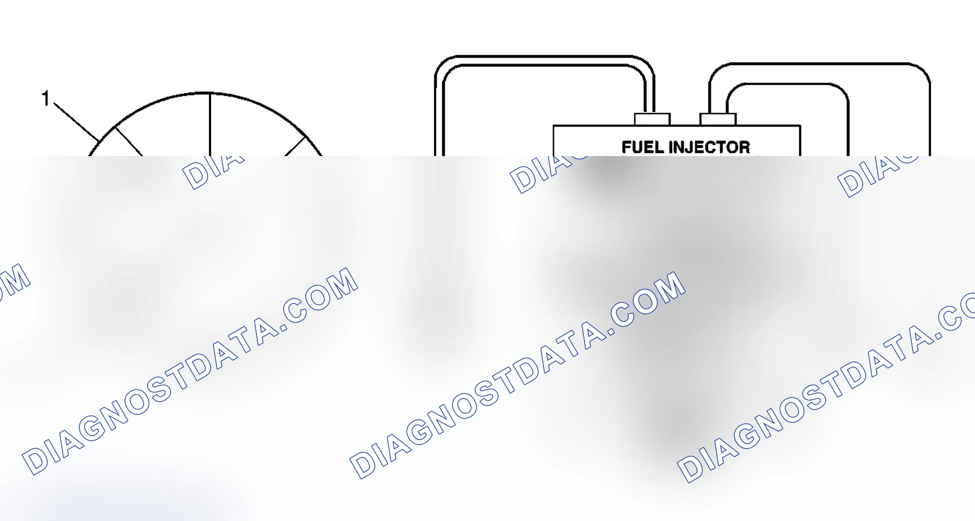Scheme 594: Fuel Injector Balance Test with Special Tool