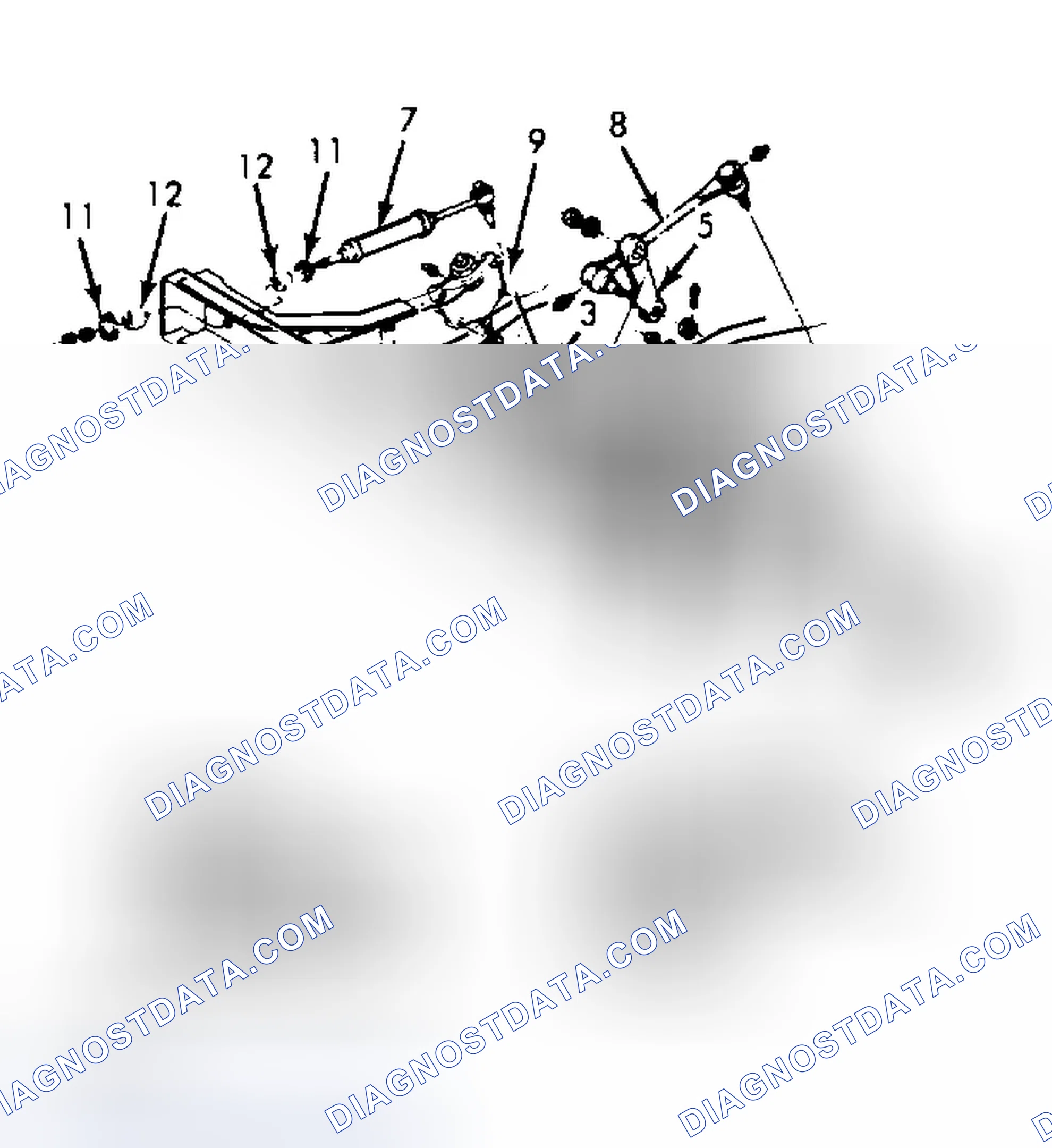 Scheme 6: View Of Steering Linkage (Commercial Van - Motorhome Chassis)