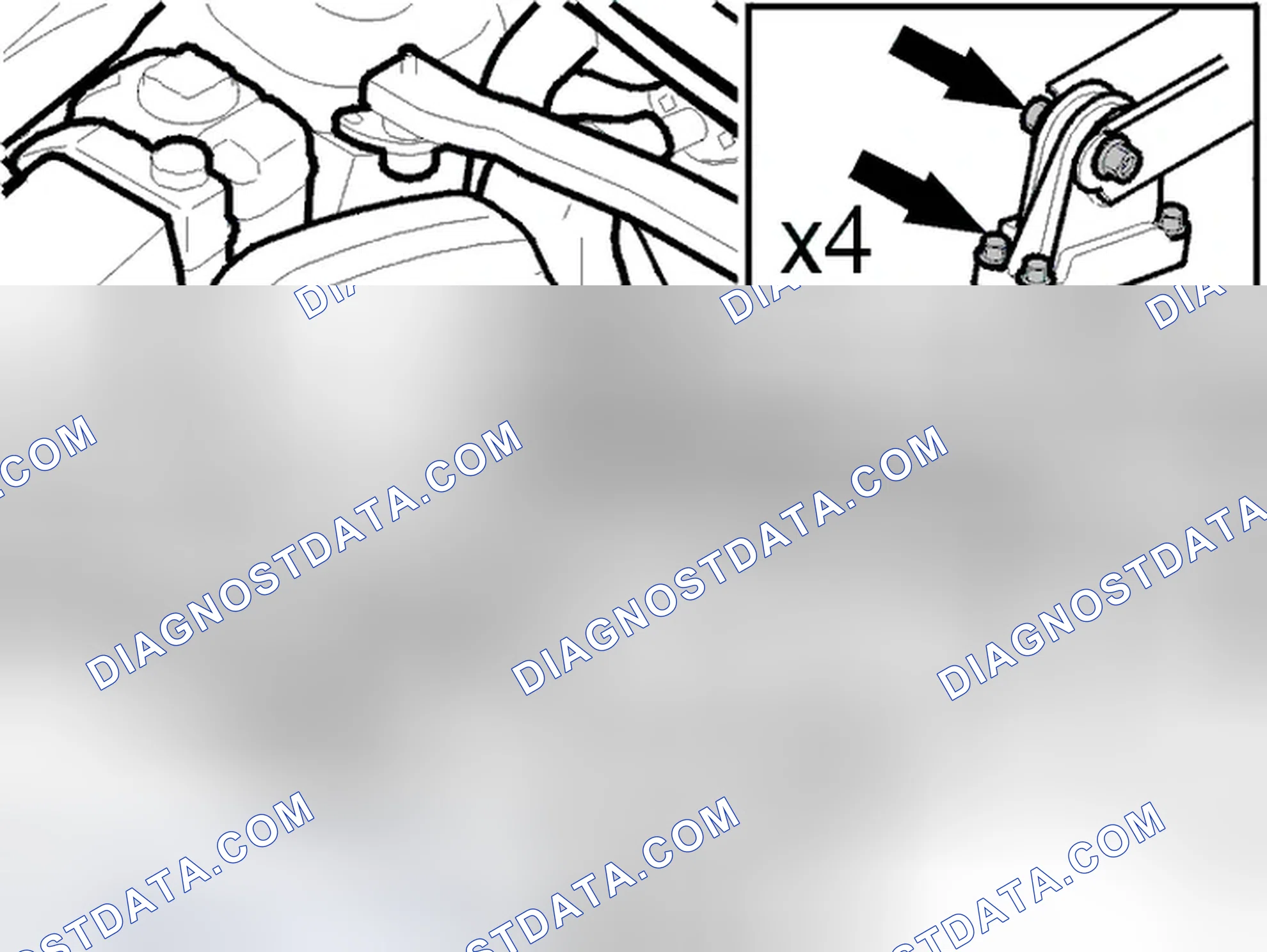 Scheme 4: Removing the torque bracket