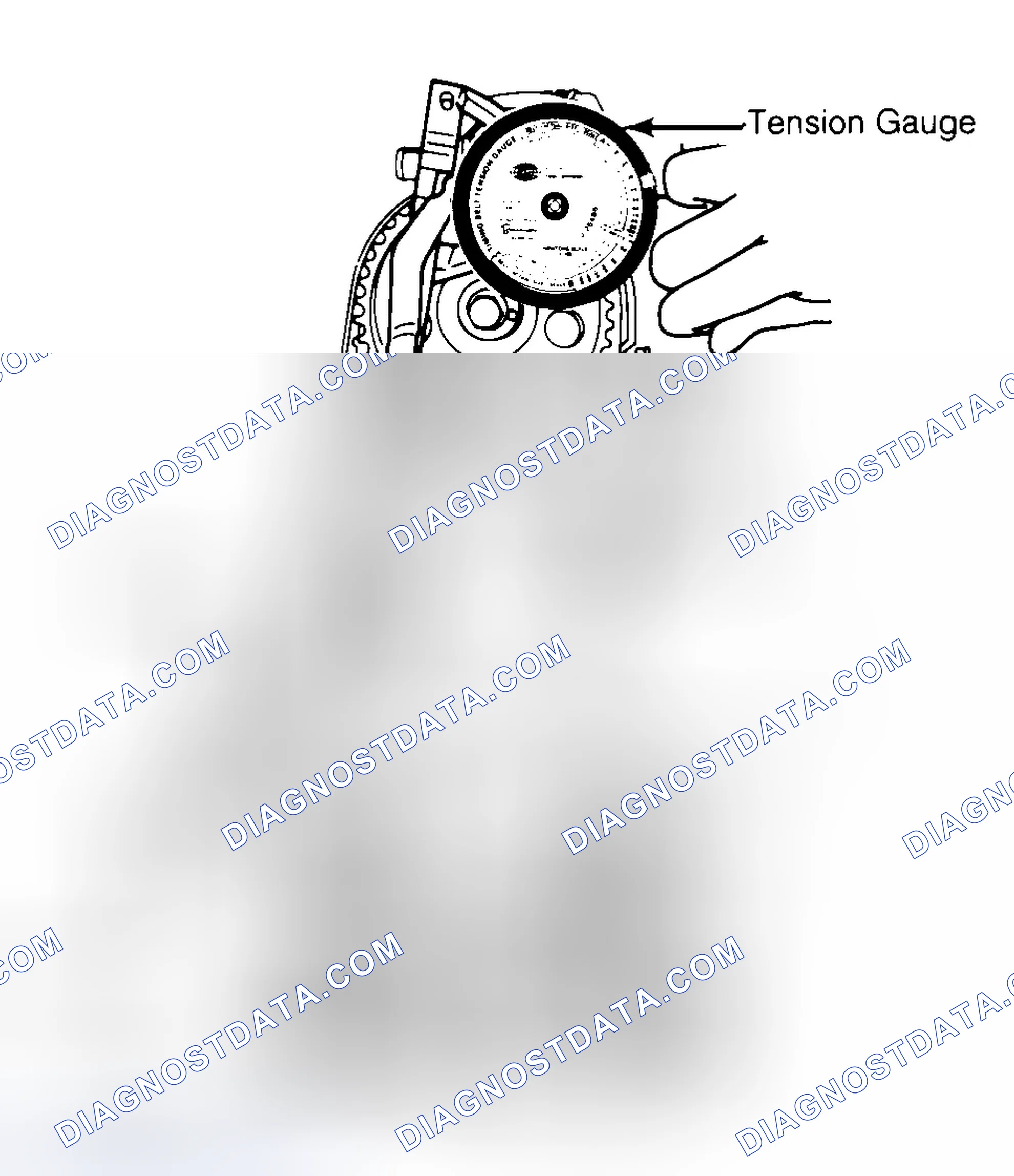 Scheme 3: Adjusting Typical Timing Belt Tension