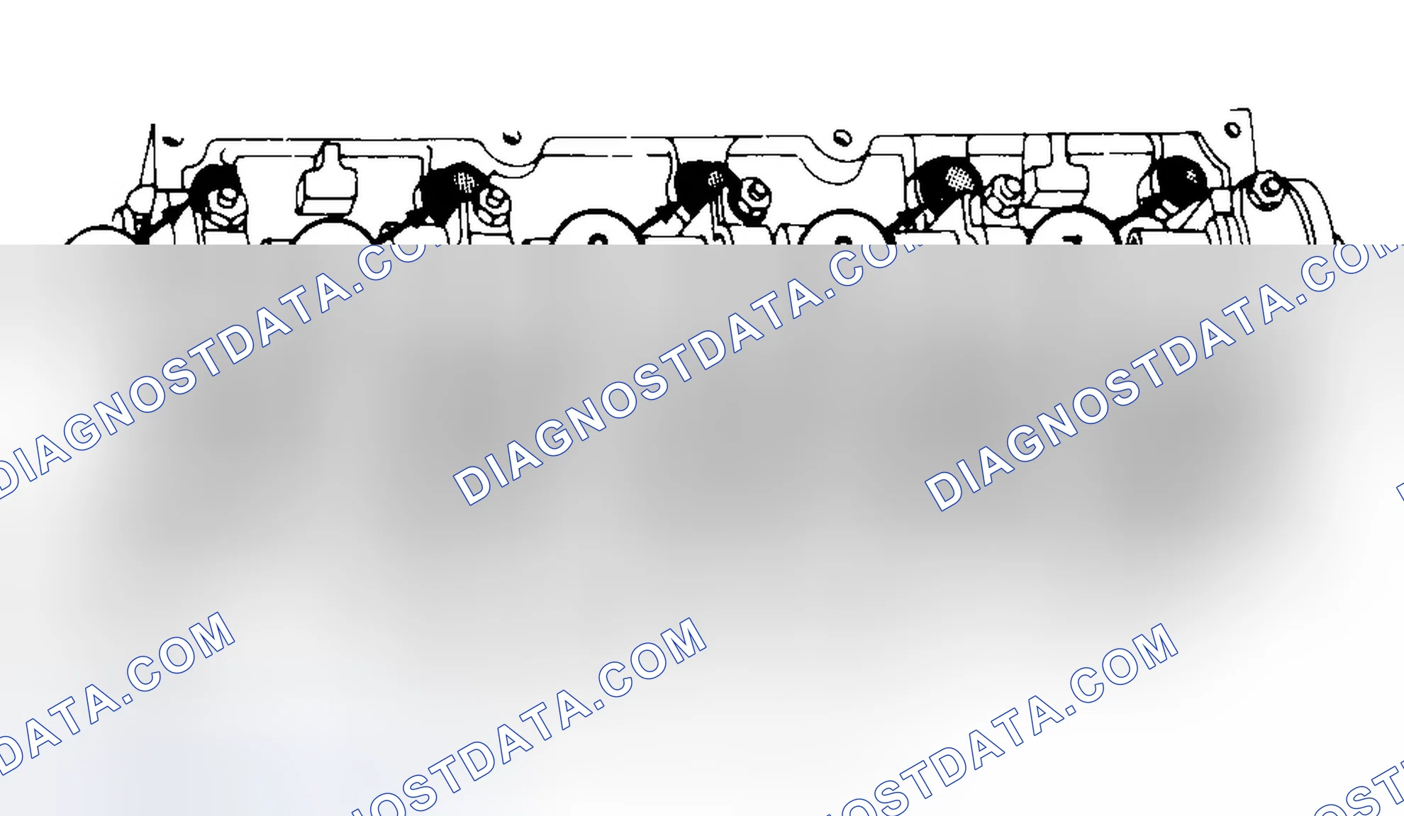Scheme 7: Typical Cylinder Head Tightening or Loosening Sequence