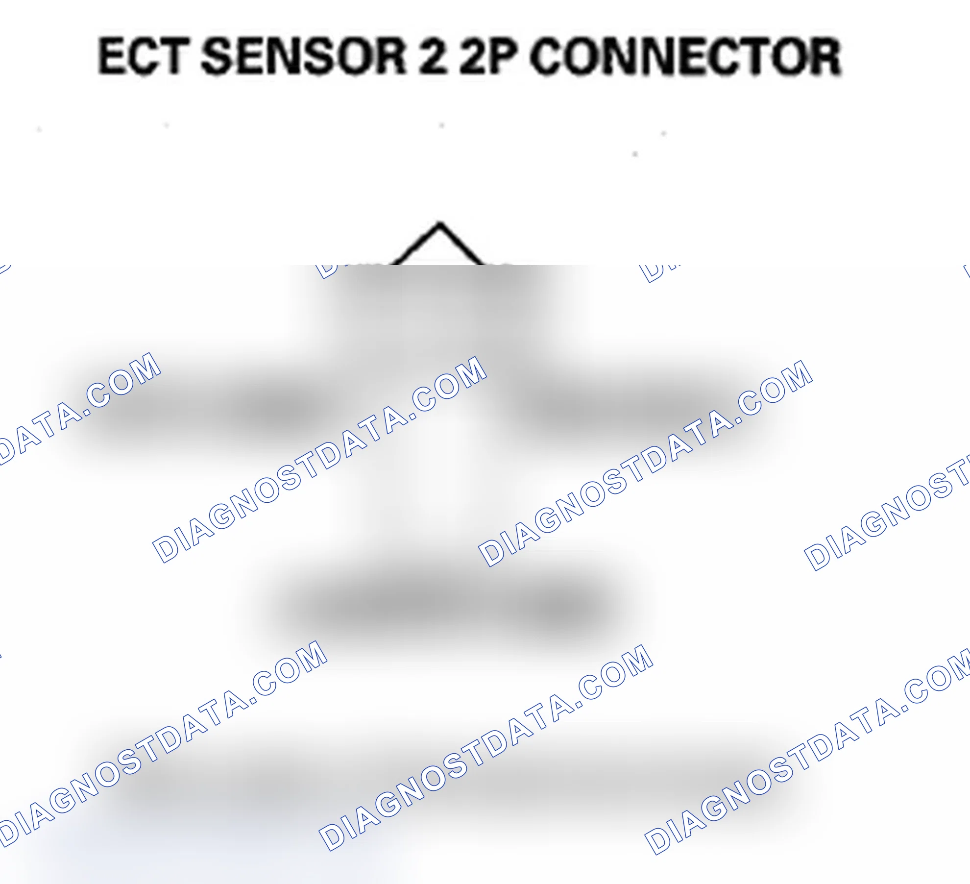 Scheme 203: DTC P2185: ECT Sensor 2 Circuit High Voltage