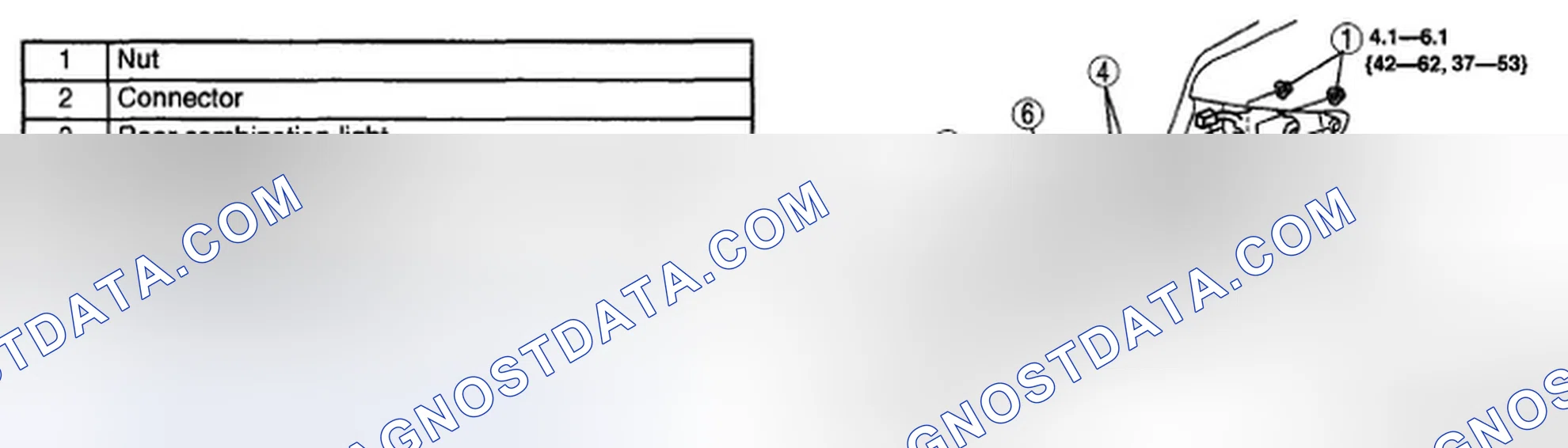 Scheme 15: REAR COMBINATION LIGHT REMOVAL/INSTALLATION