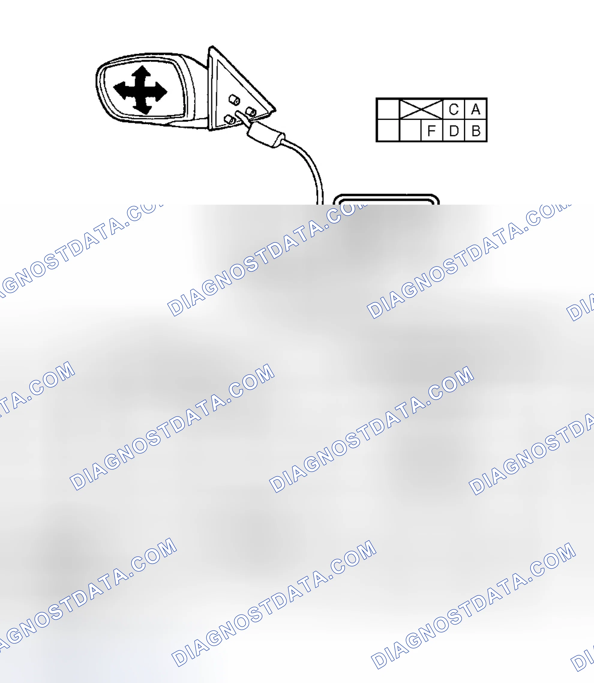 Scheme 6: POWER MIRROR MOTOR