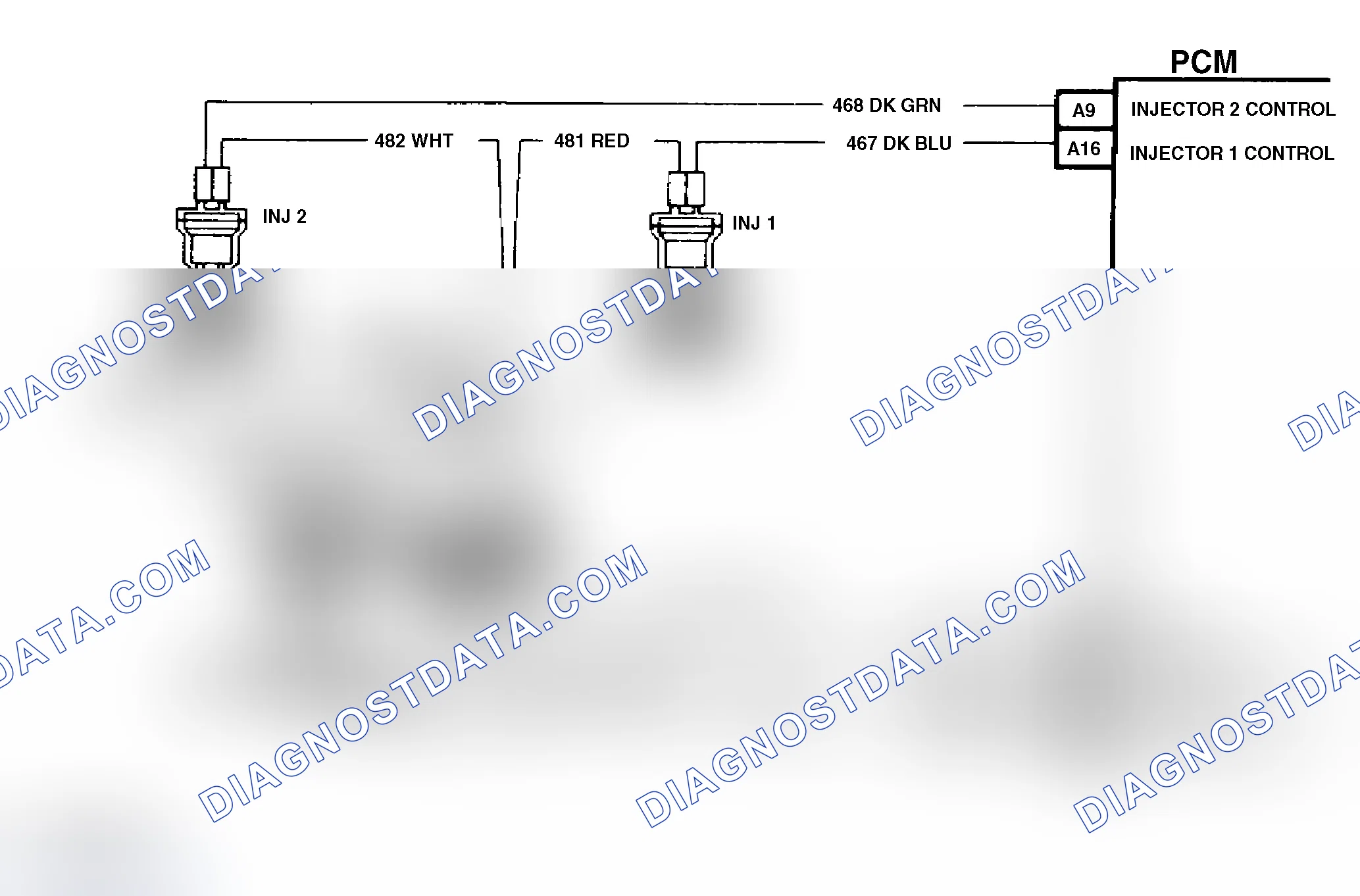 Scheme 217: Code 42 Schematic ("P" Series A/T) Ignition Control