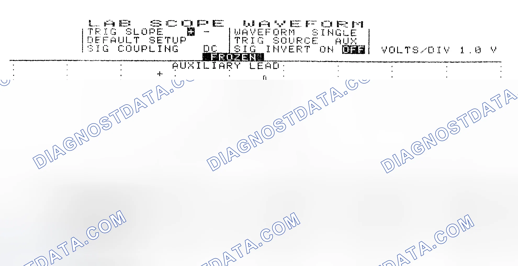 Scheme 19: Single Injector w/Excessive Current Flow - Current Pattern