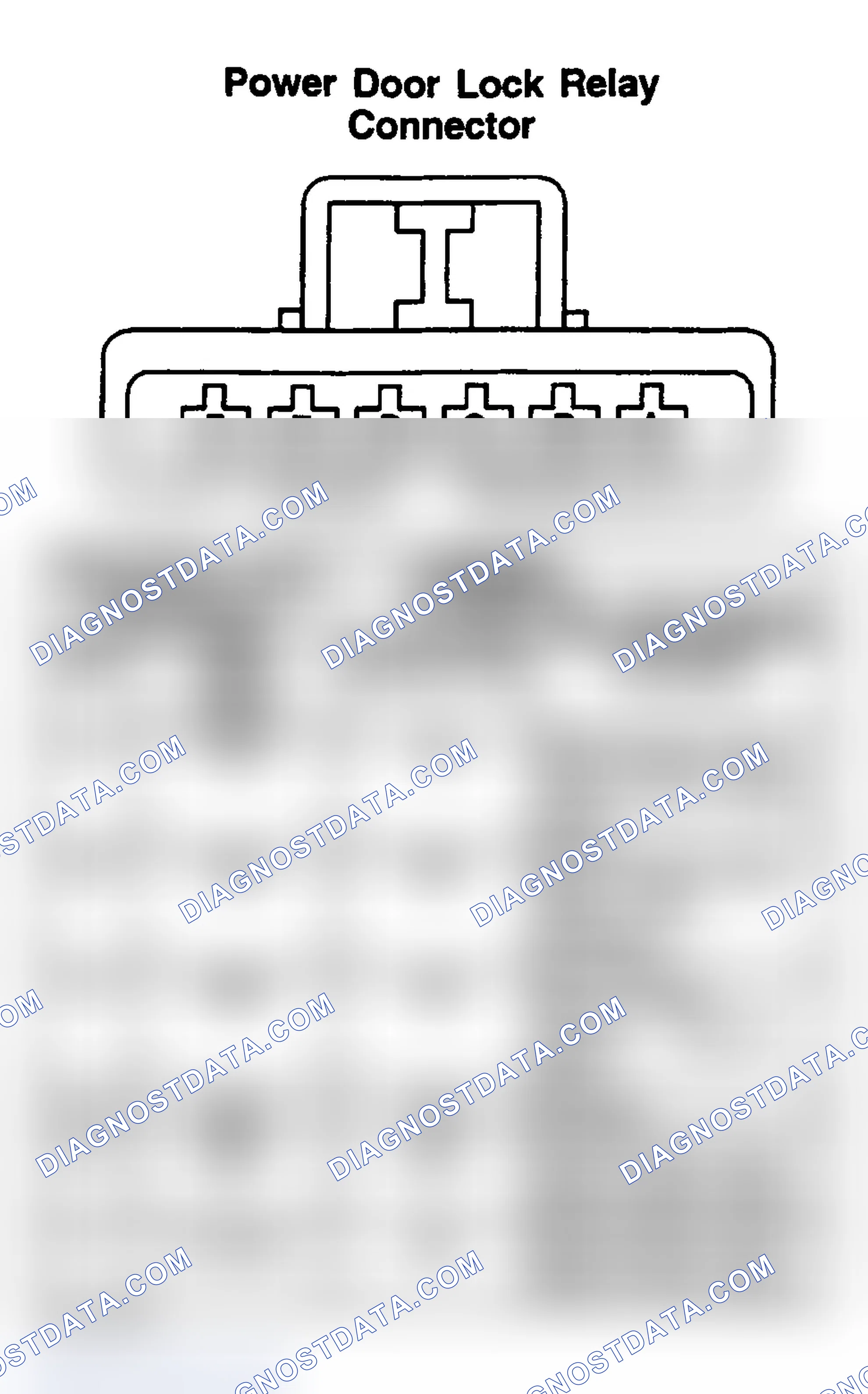 Scheme 216: POWER DOOR LOCK RELAY