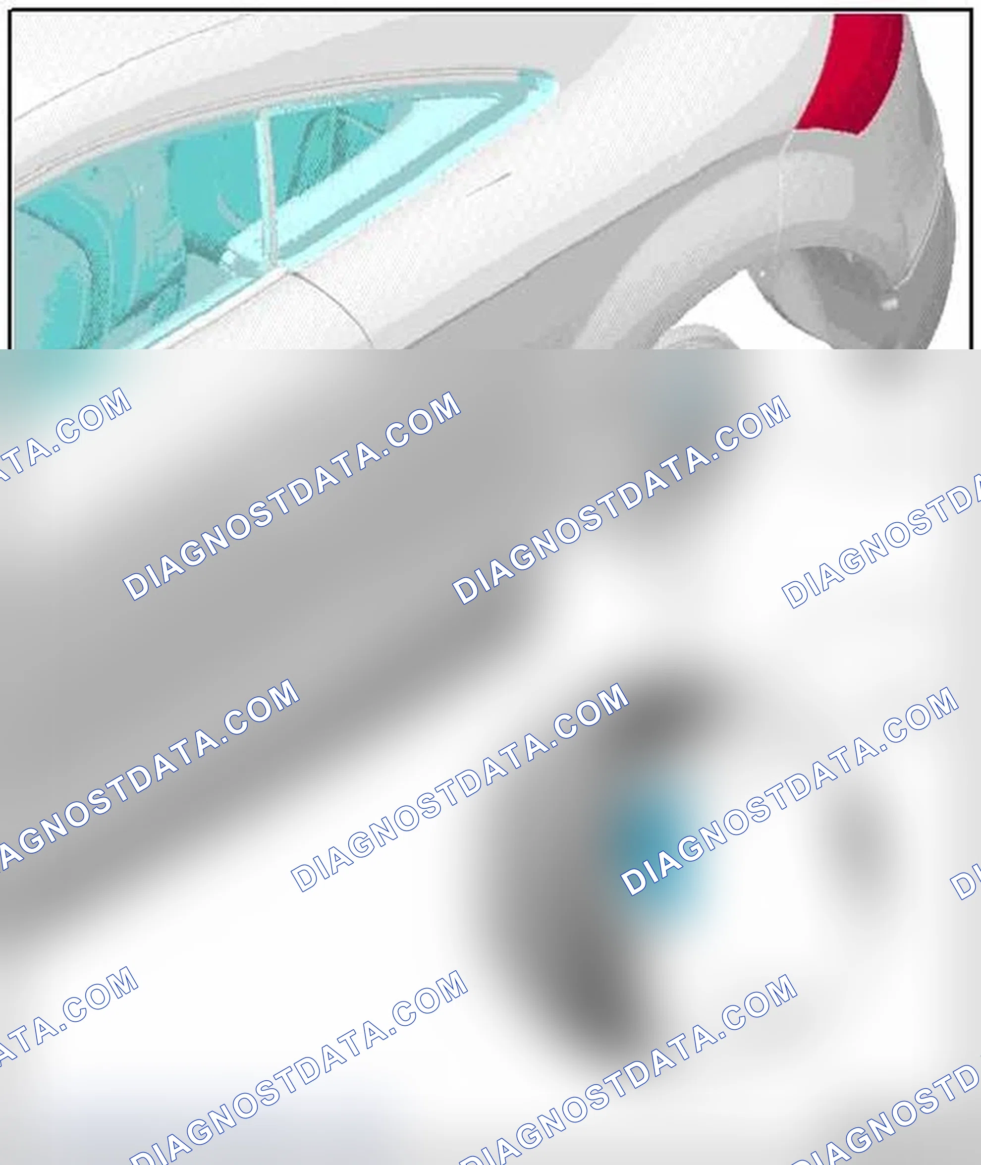 Scheme 28: REAR ABS WHEEL SPEED SENSOR ASSEMBLY OVERVIEW, AWD