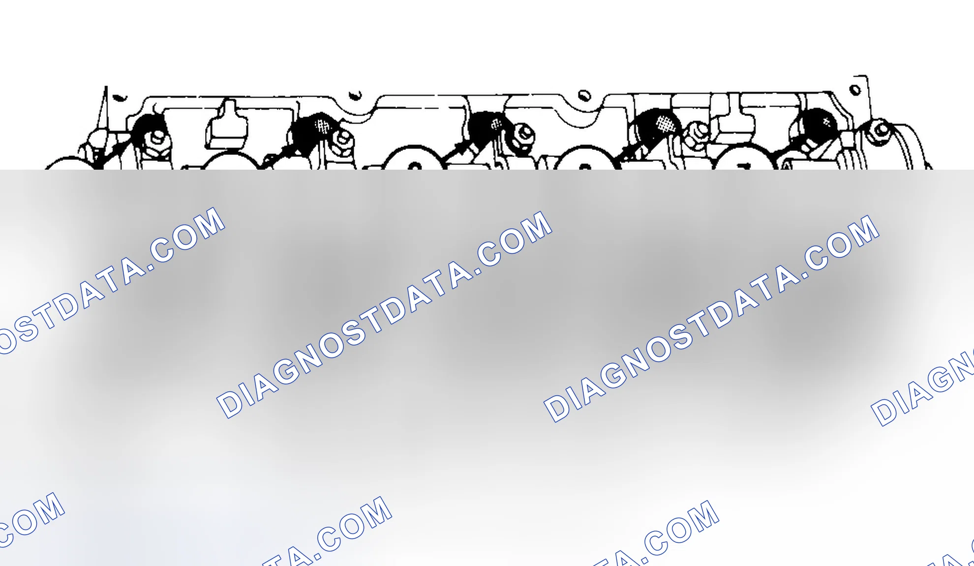 Scheme 7: Typical Cylinder Head Tightening or Loosening Sequence