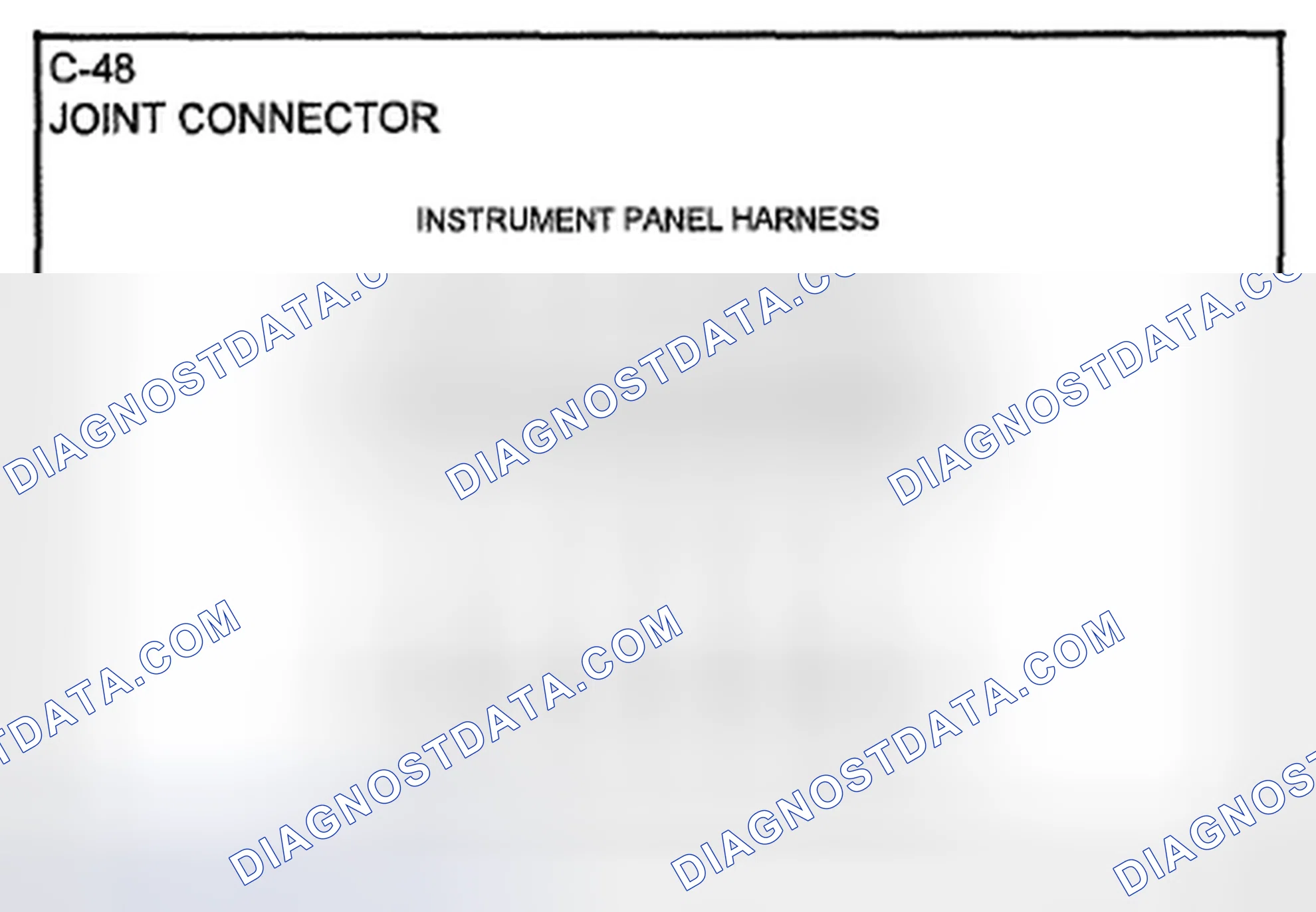 Scheme 74: Identifying Joint Connector Terminals (C-48)