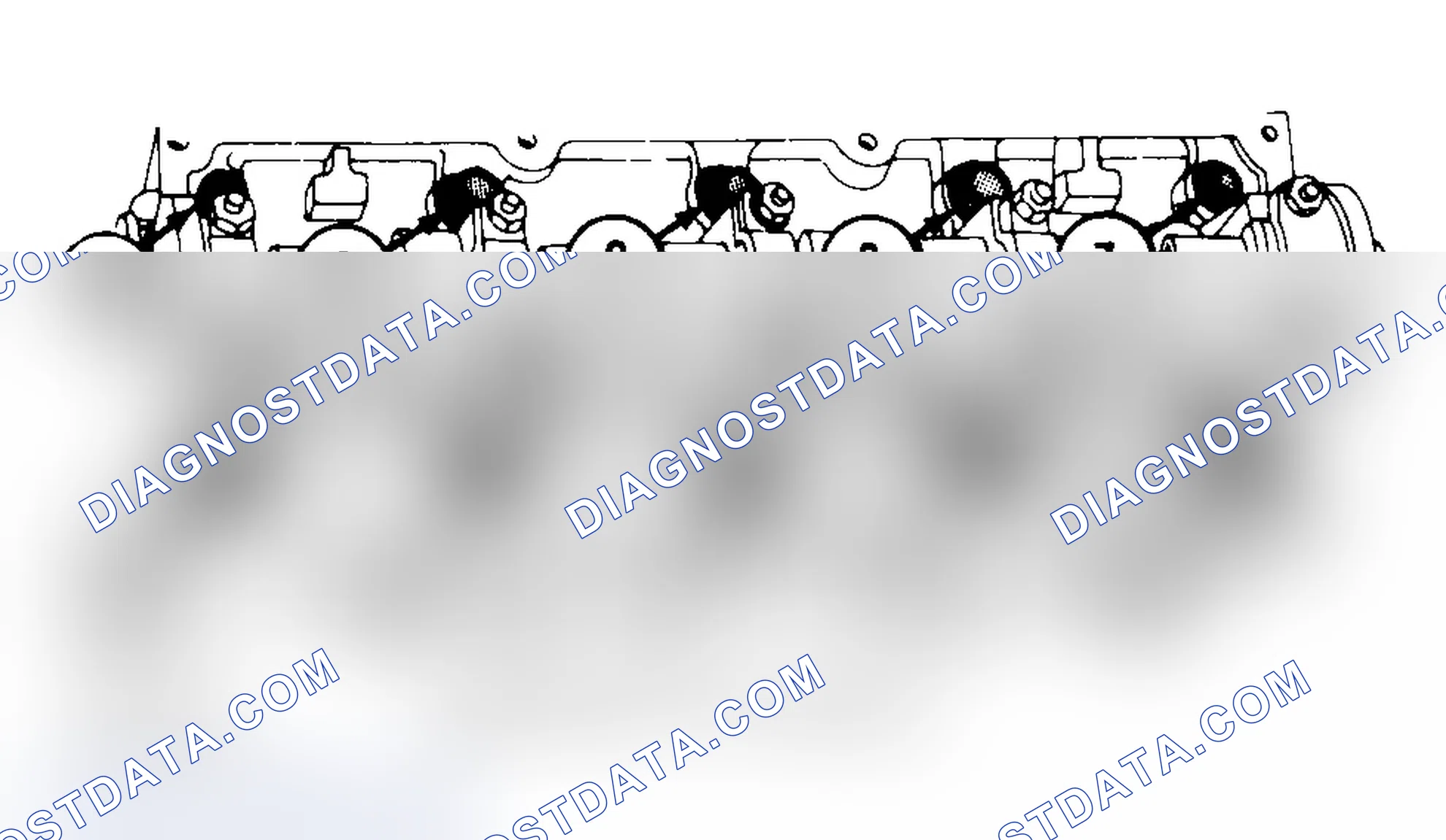 Scheme 3: Typical Cylinder Head Tightening or Loosening Sequence