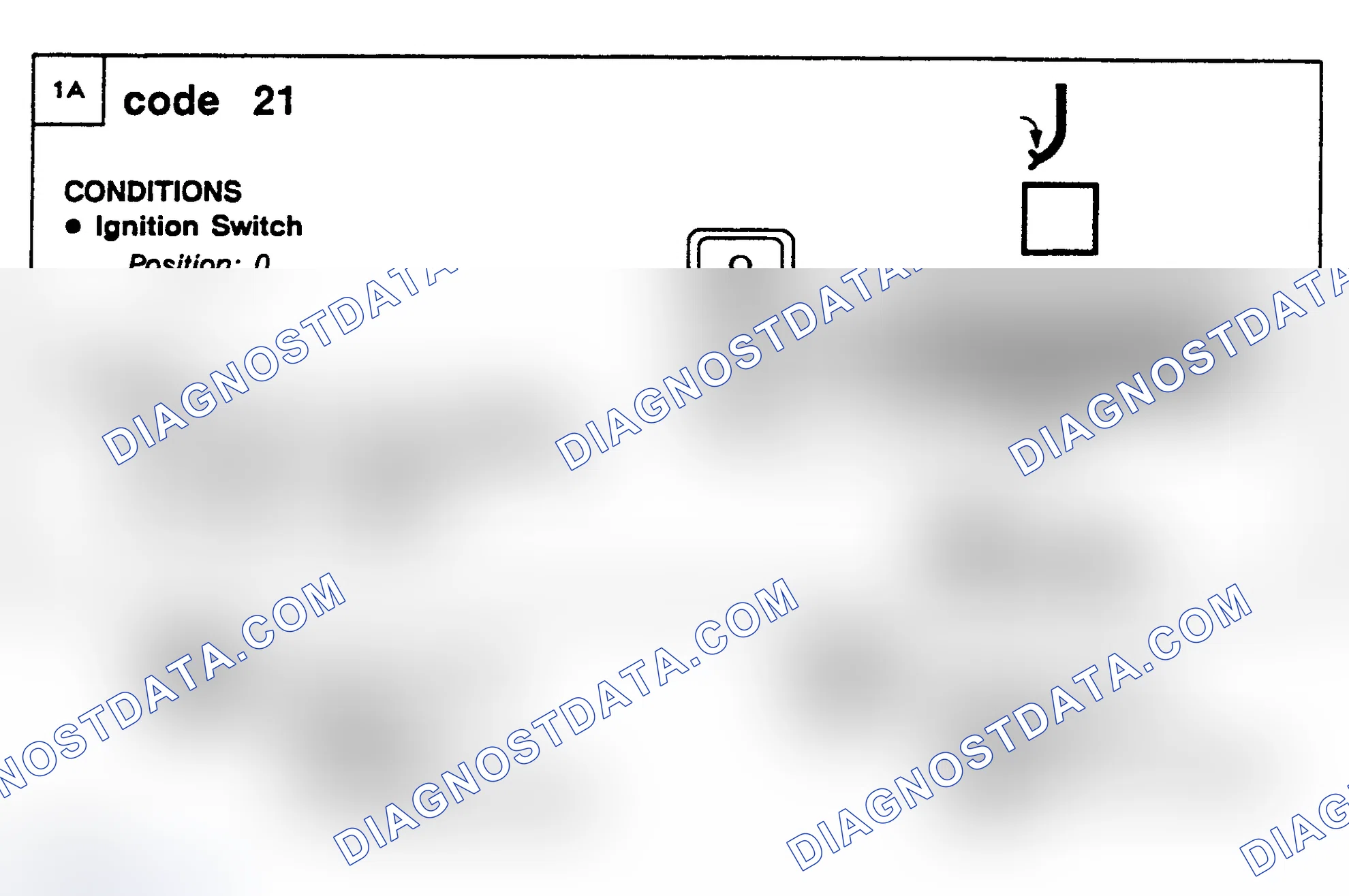 Scheme 29: CODE 21: TUNE SELECT RESISTOR FAULT