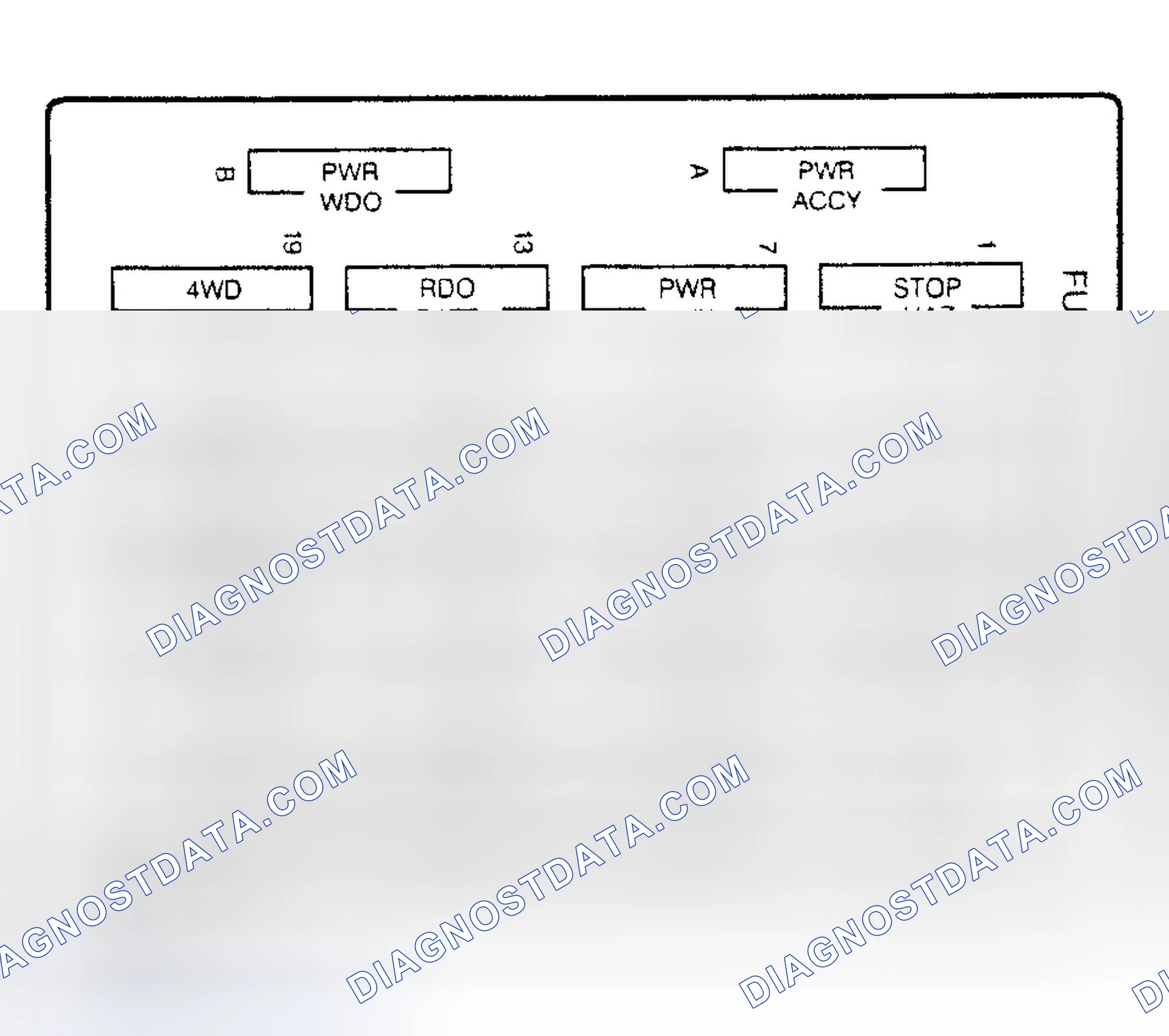 Scheme 2: 1997 - Fuse & Circuit Breaker Identification