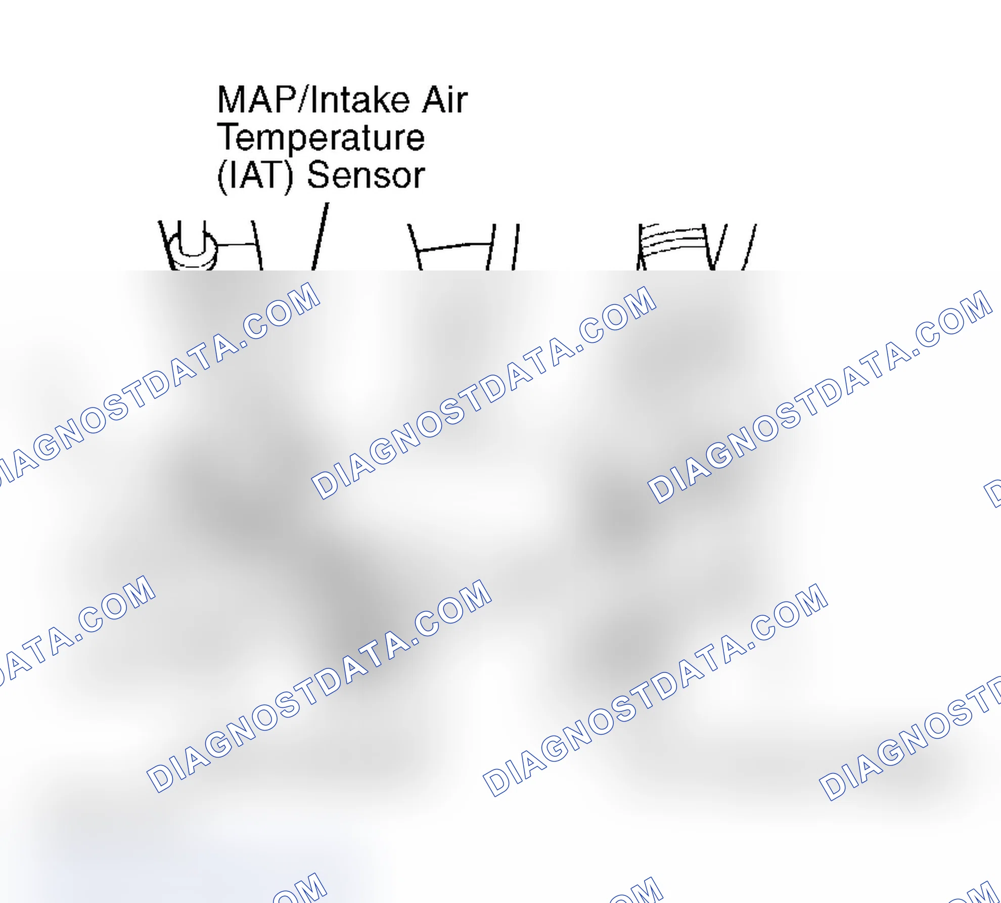 Scheme 42: Intake Air Temperature (IAT) Sensor Location (SOHC)