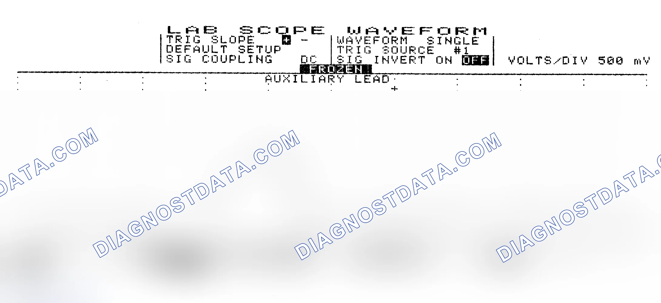 Scheme 10: Single Injector w/Excessive Current Flow - Current Pattern
