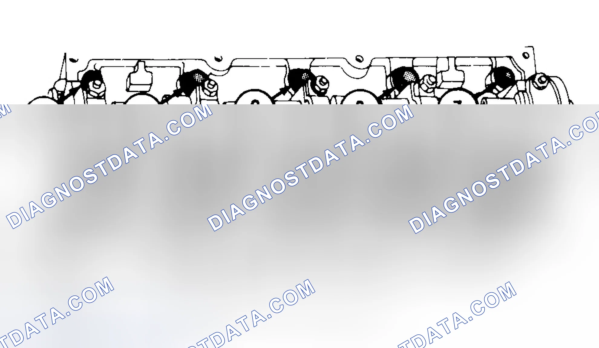 Scheme 7: Typical Cylinder Head Tightening or Loosening Sequence