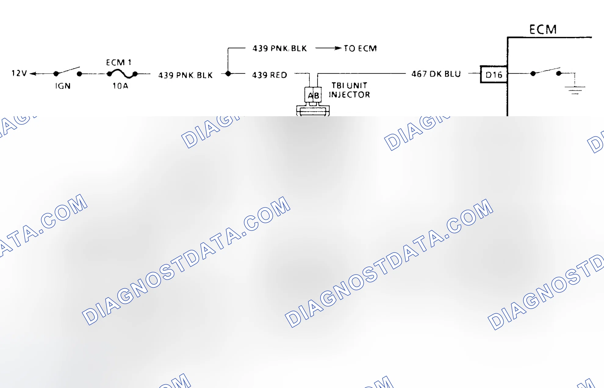 Scheme 115: Code 42 Schematic (2.5L) Electronic Spark Timing