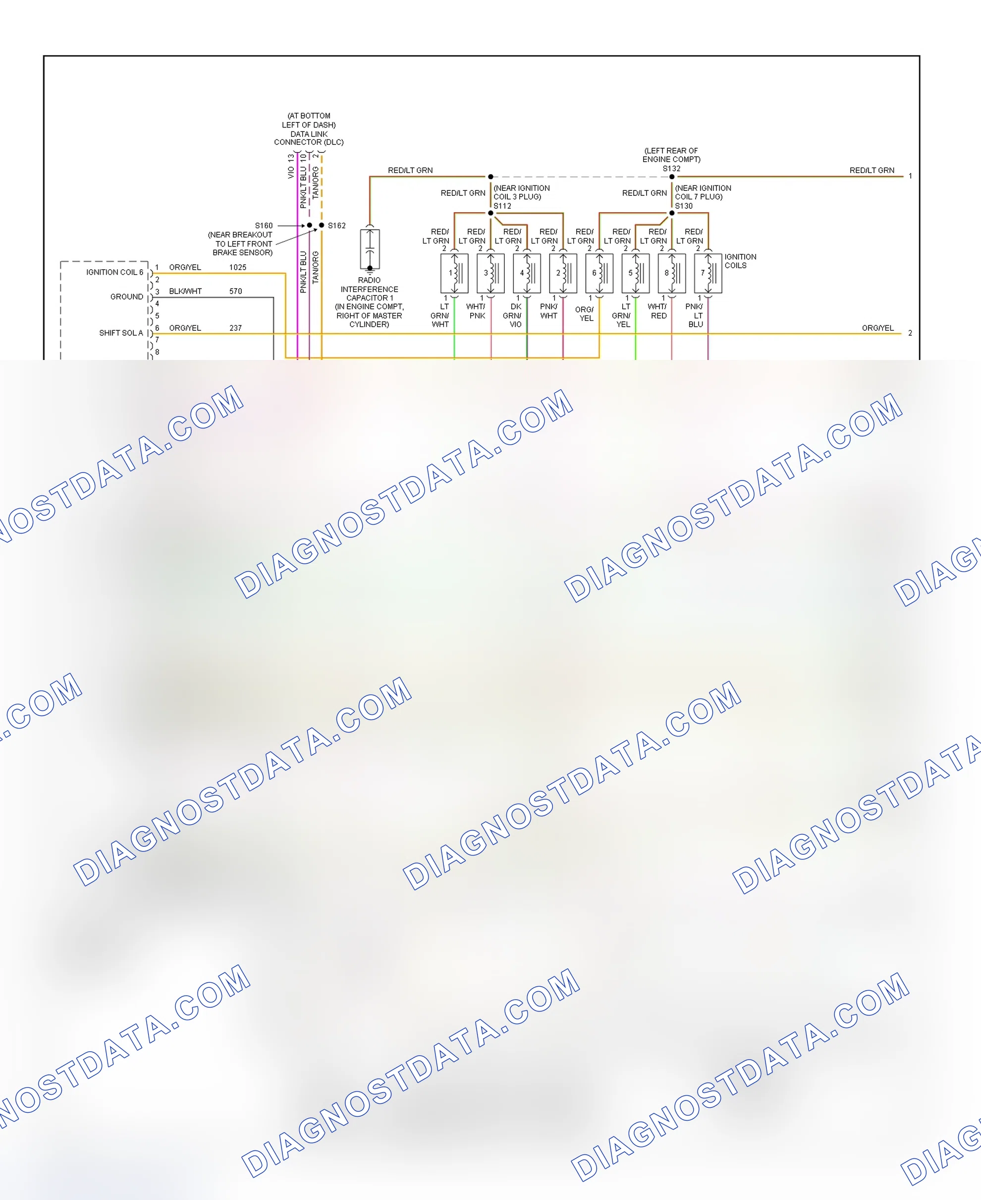 Scheme 5: PCM Wiring Diagram (Continental - 4.6L - 1 Of 4)