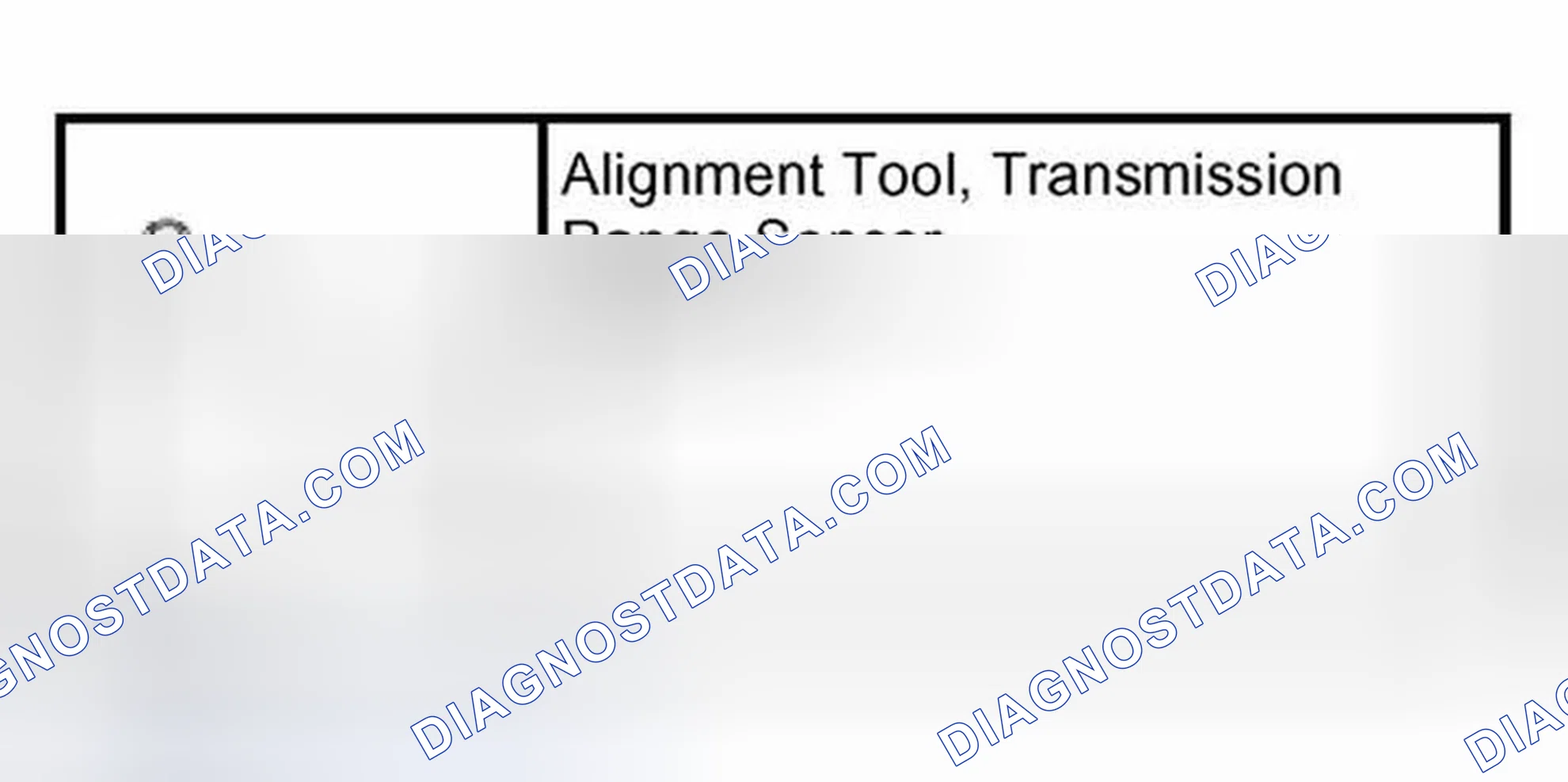 Scheme 60: Special Tool(s)