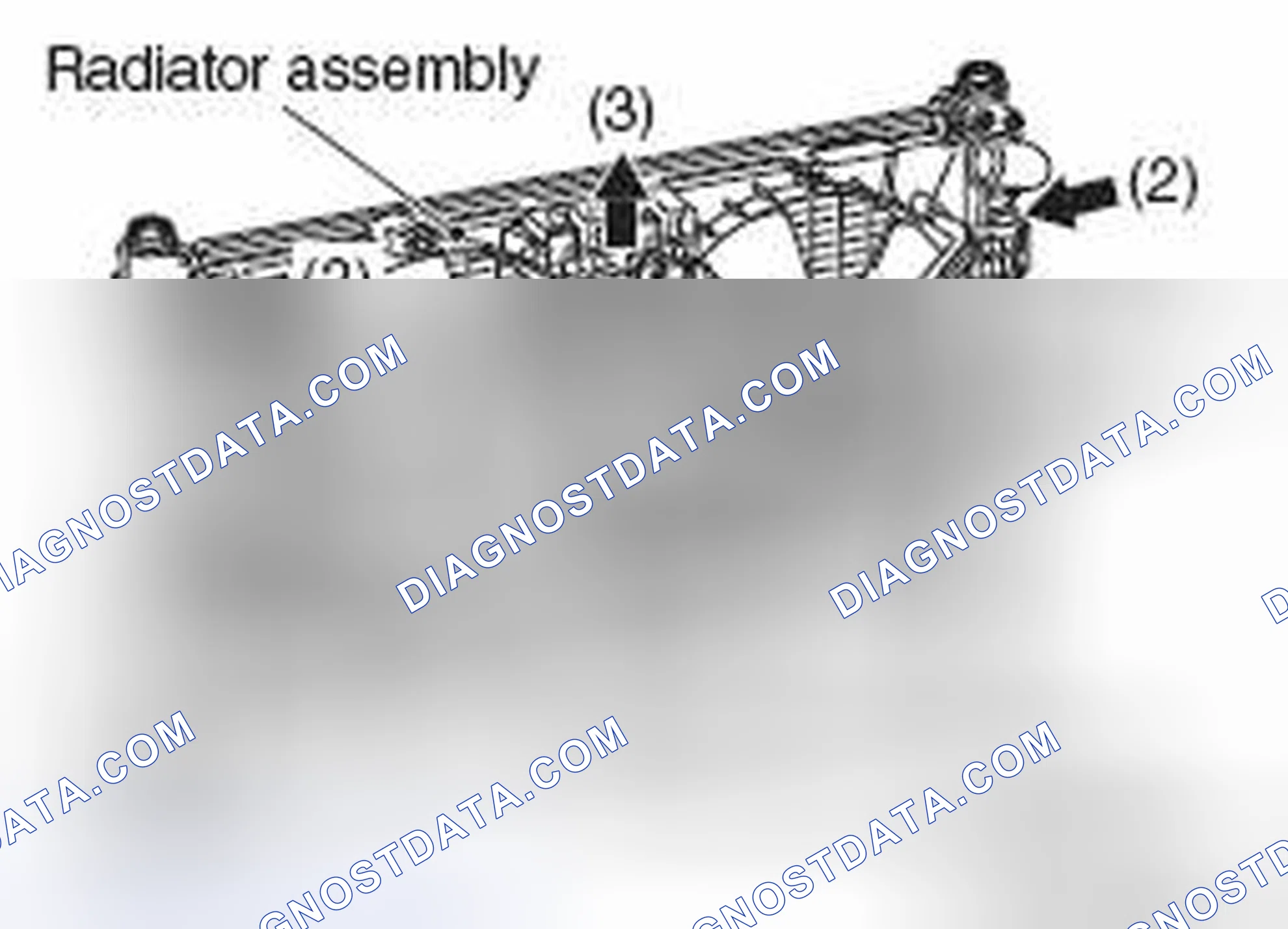 Scheme 13: << B >> BRACKET/FAN, FAN MOTOR AND FAN SHROUD ASSEMBLY REMOVAL