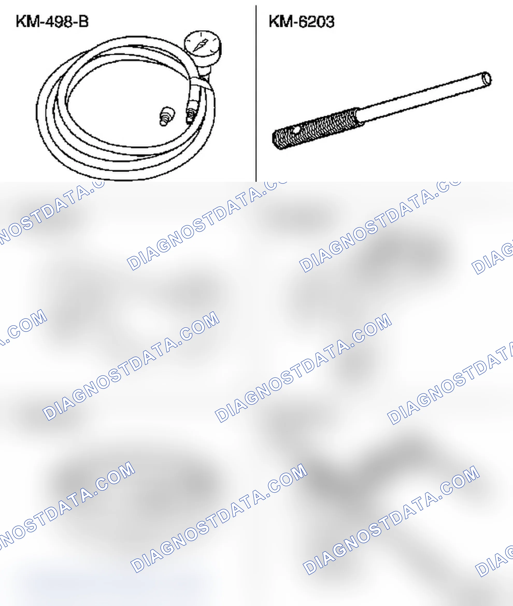 Special Tools, G9U 730 Engine