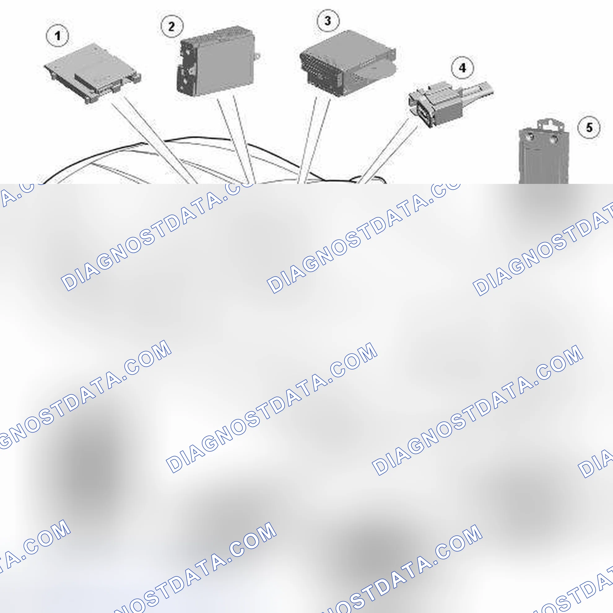 Scheme 1: COMPONENT LOCATION - MOST BUS