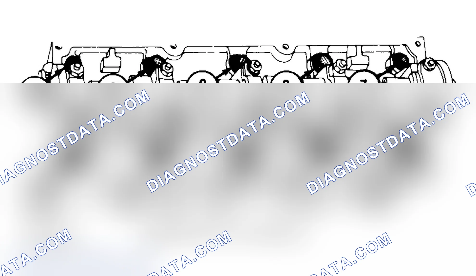 Scheme 3: Typical Cylinder Head Tightening or Loosening Sequence