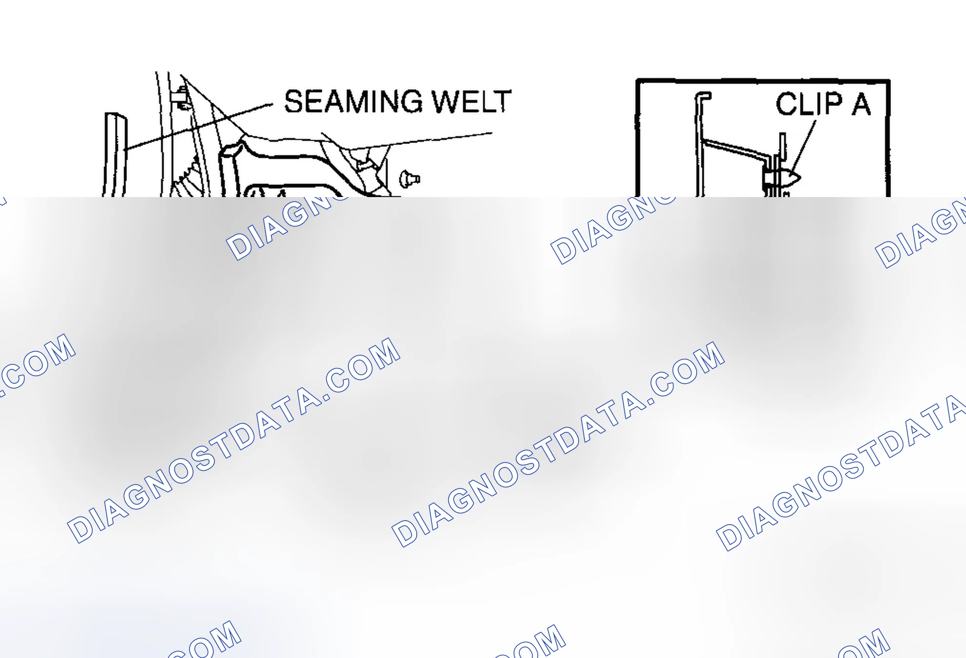 Scheme 71: FRONT SIDE TRIM REMOVAL/INSTALLATION