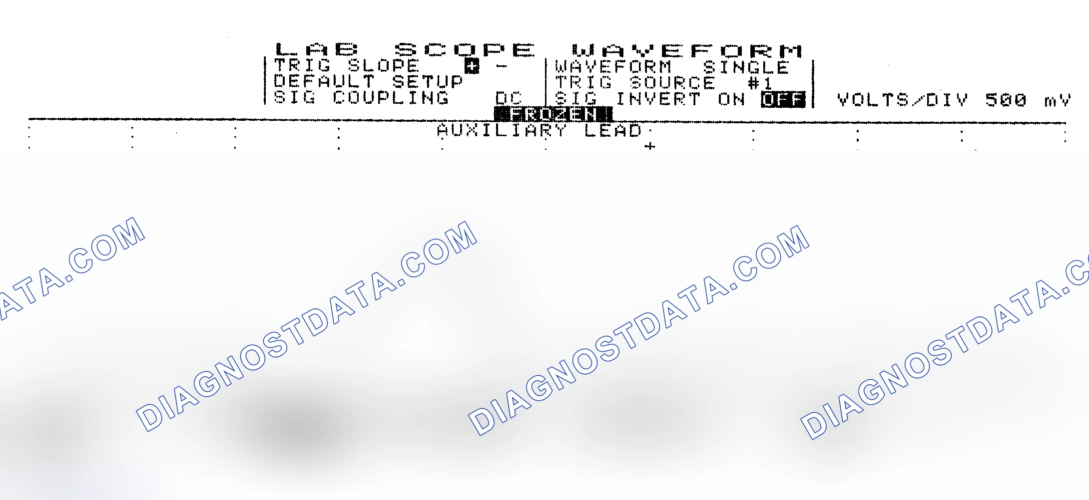Scheme 10: Single Injector w/Excessive Current Flow - Current Pattern