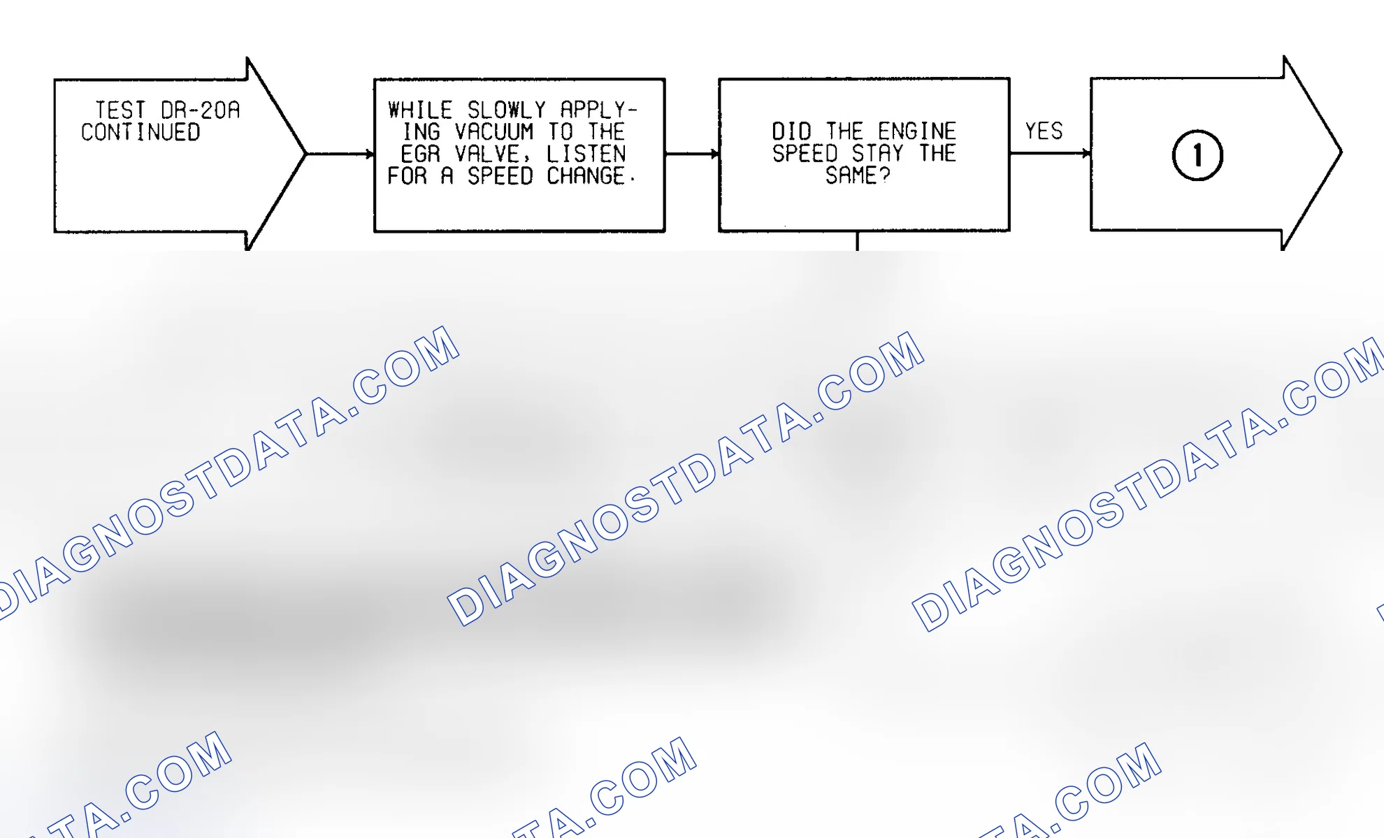 Scheme 402: Test DR-20A (4 of 4) EGR System Failure