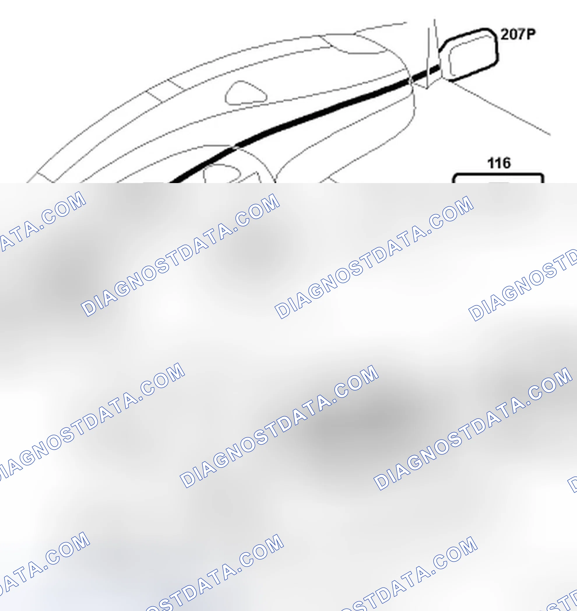 Scheme 23: SYSTEM OVERVIEW, ELECTRICALLY HEATED REAR WINDOW AND DOOR MIRRORS (CARS WITH MCC) (4D)